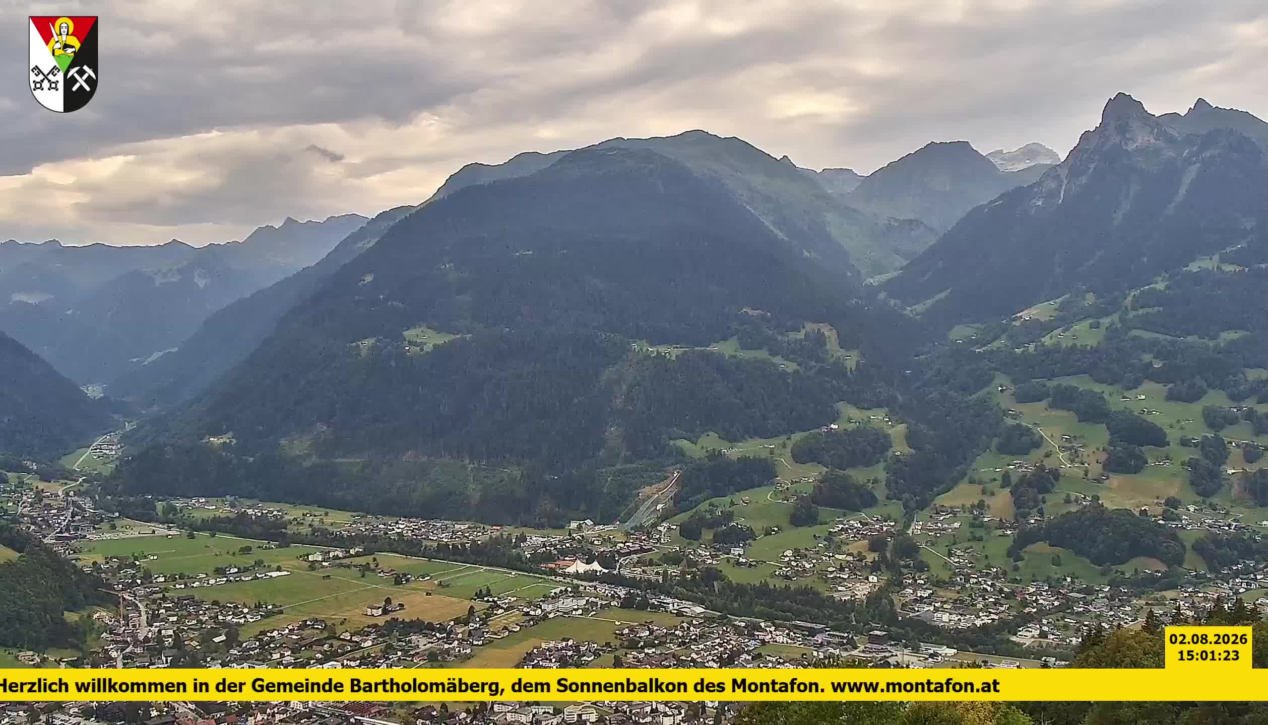 Bartholomäberg | Blick auf Schruns