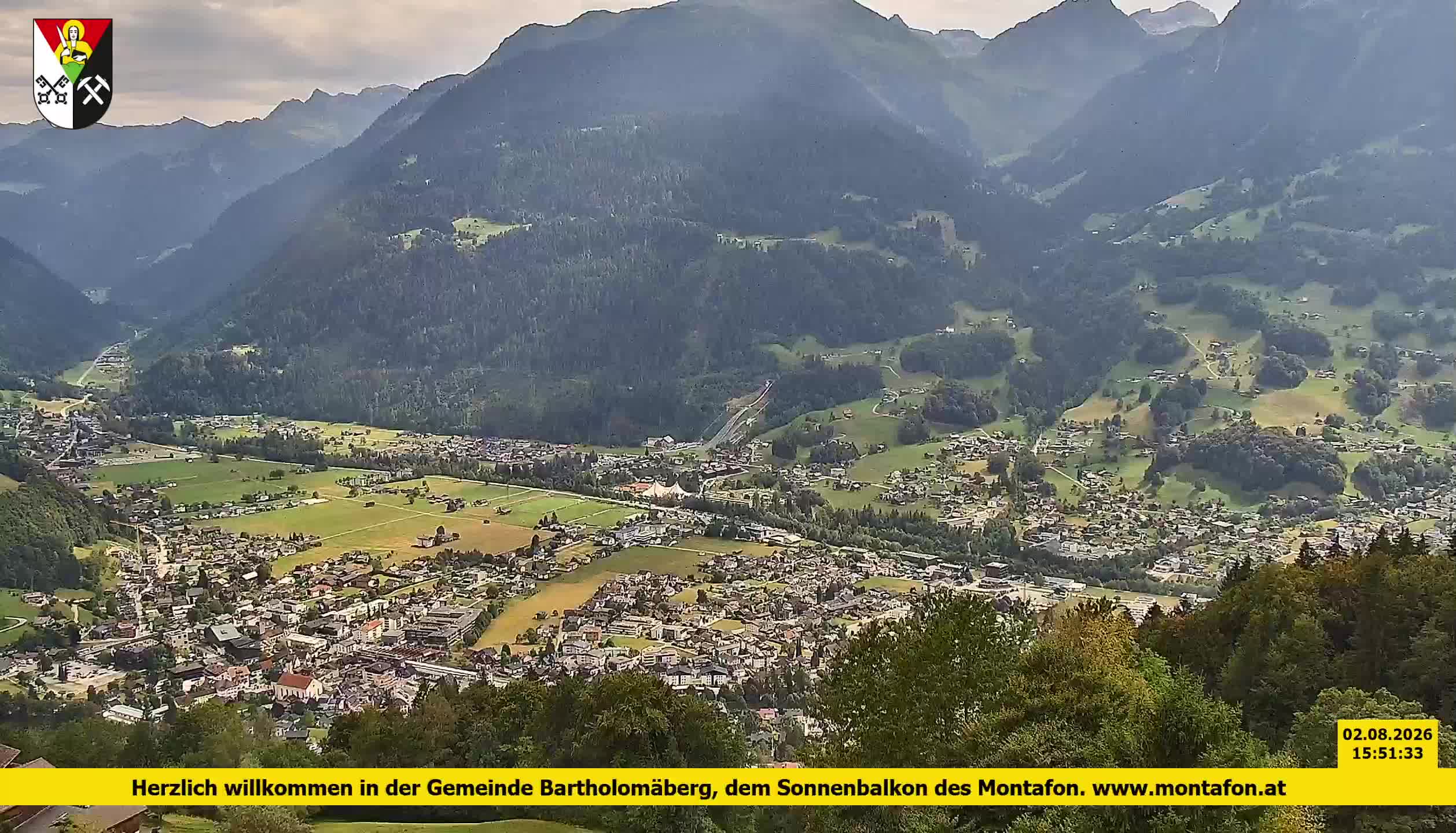 Bartholomäberg | Blick auf Schruns
