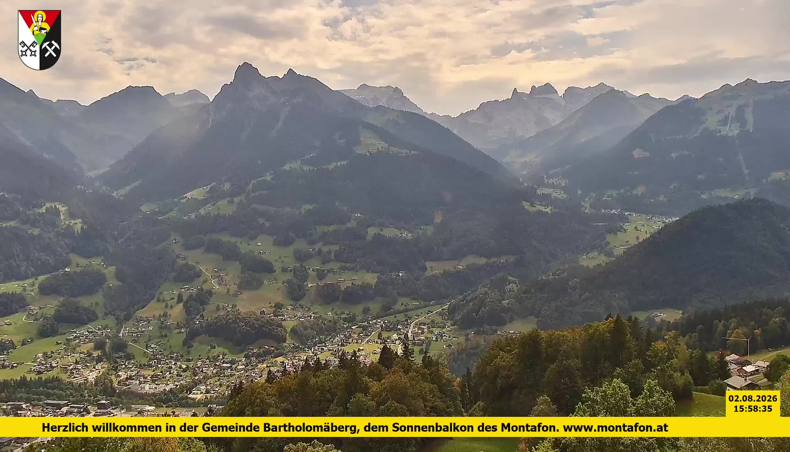 Bartholomäberg | Blick auf Schruns