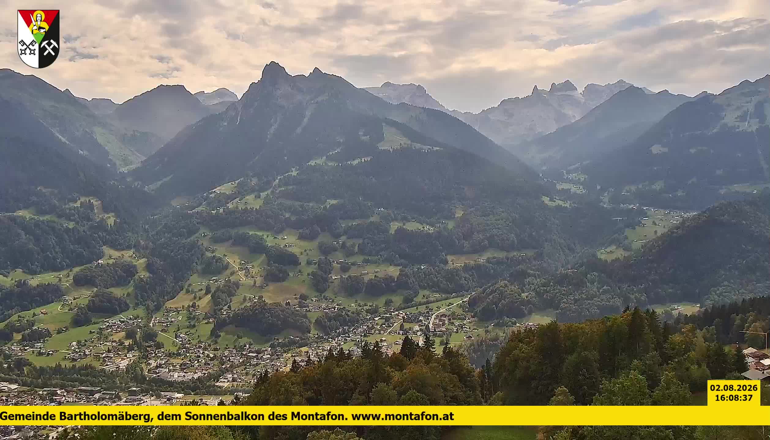 Bartholomäberg | Blick auf Schruns