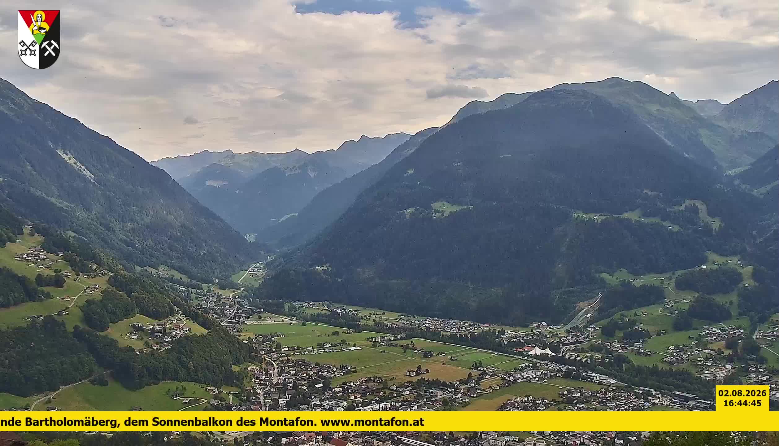 Bartholomäberg | Blick auf Schruns