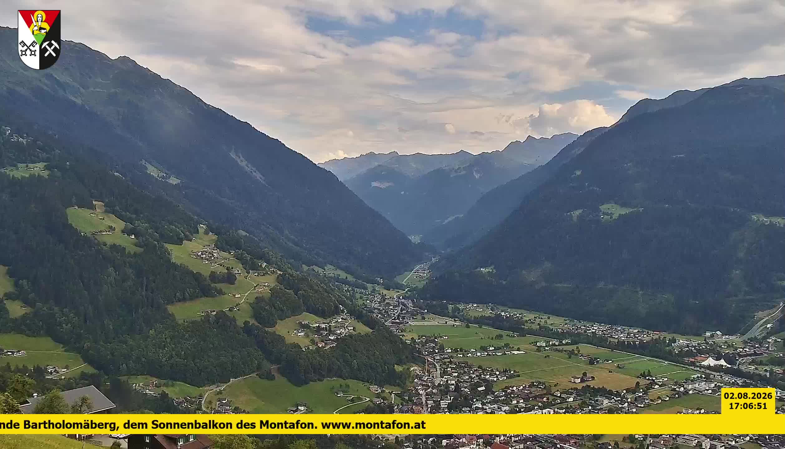 Bartholomäberg | Blick auf Schruns
