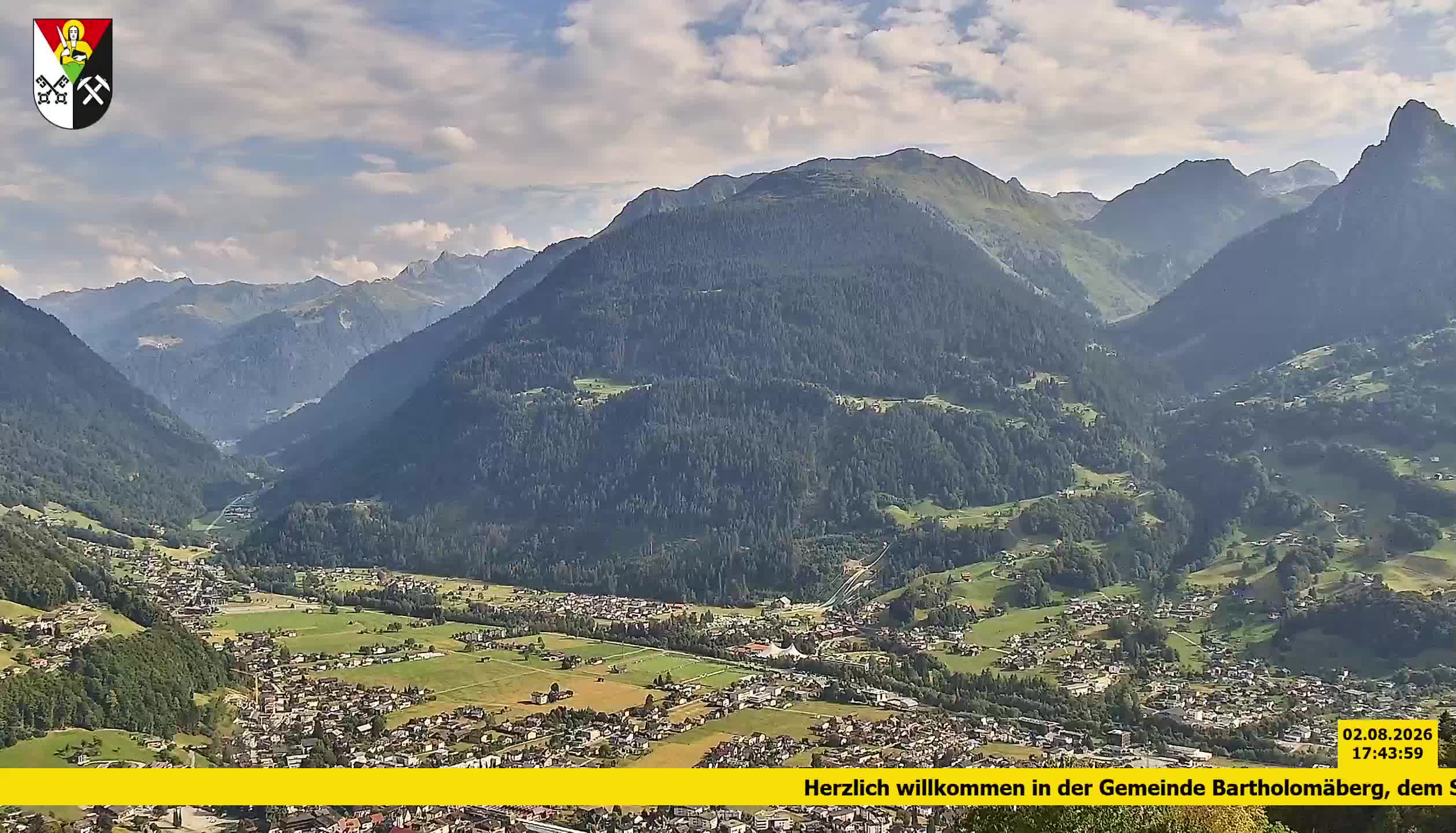 Bartholomäberg | Blick auf Schruns