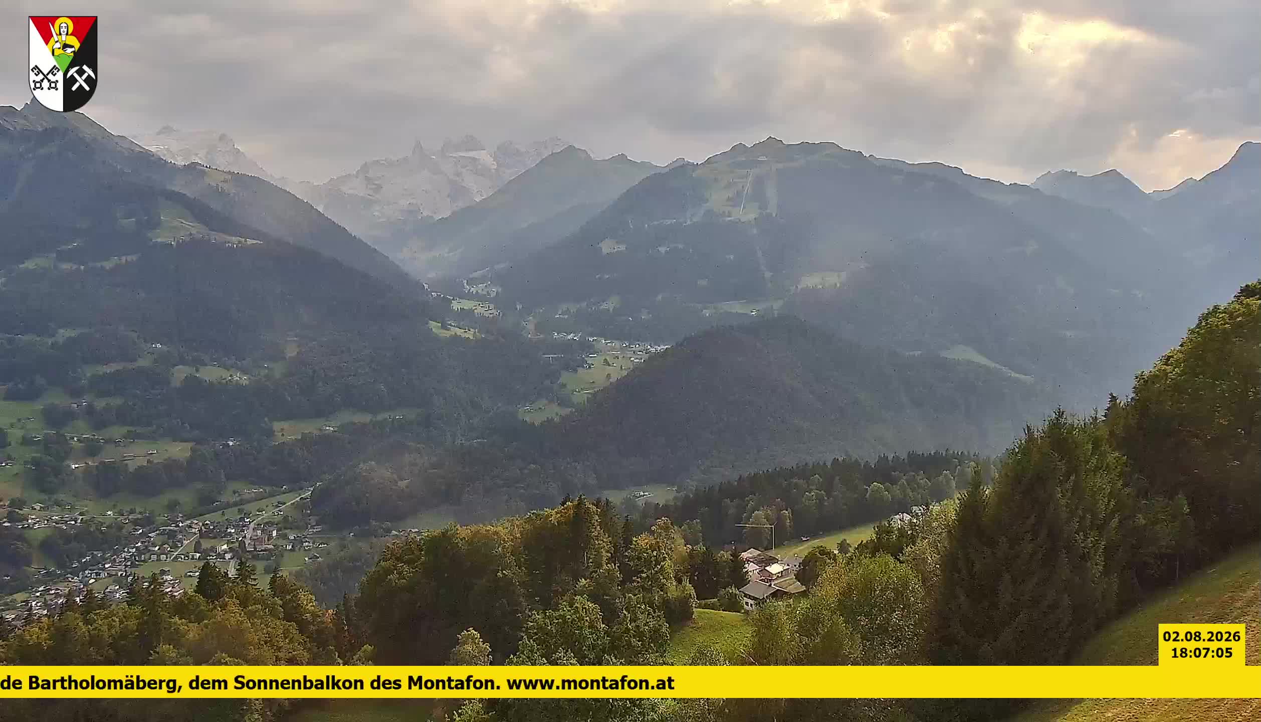 Bartholomäberg | Blick auf Schruns