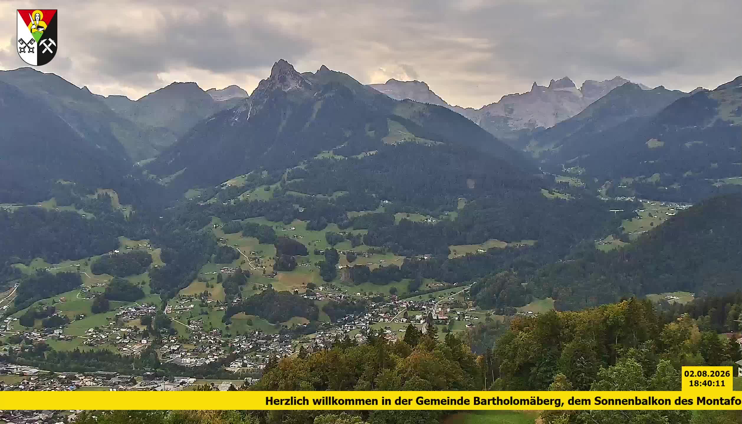 Bartholomäberg | Blick auf Schruns