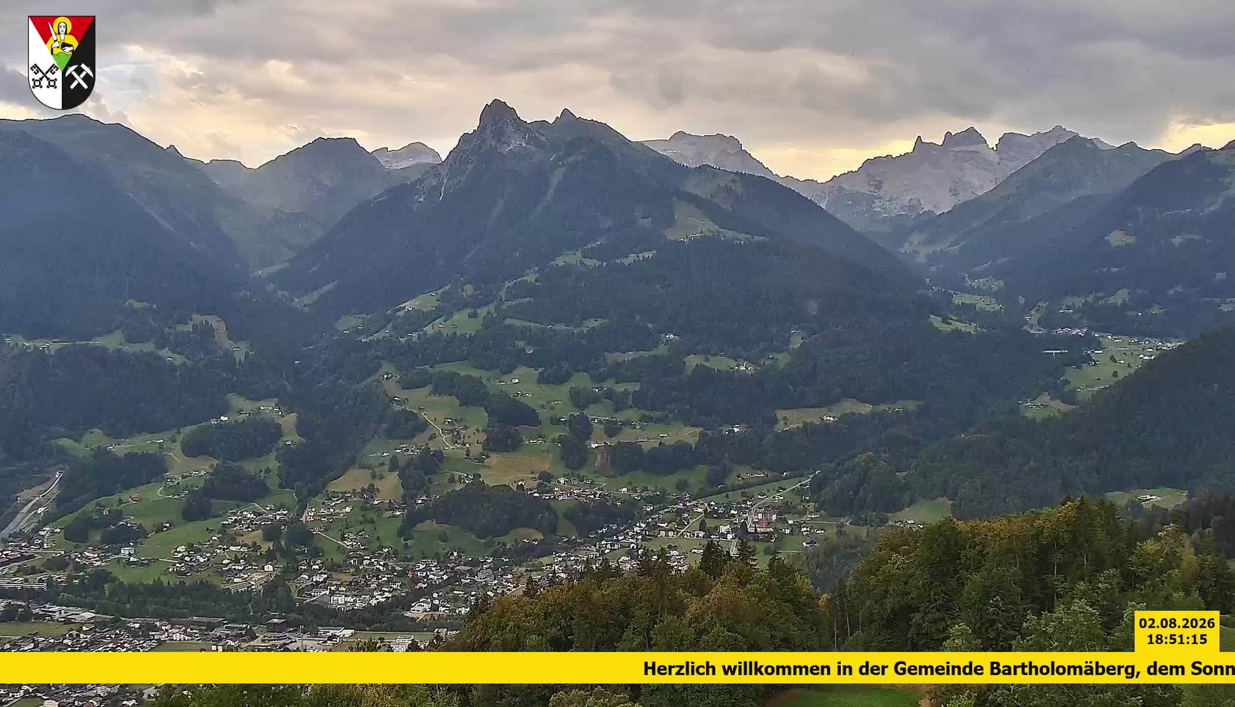 Bartholomäberg | Blick auf Schruns