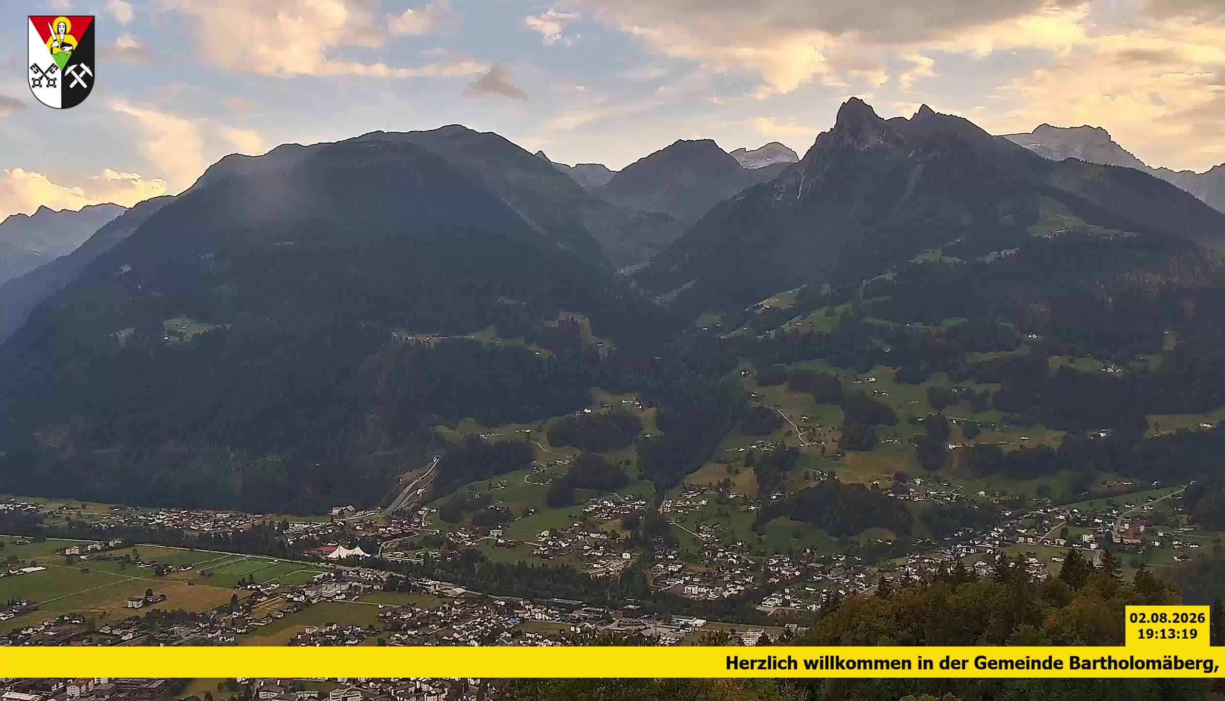 Bartholomäberg | Blick auf Schruns