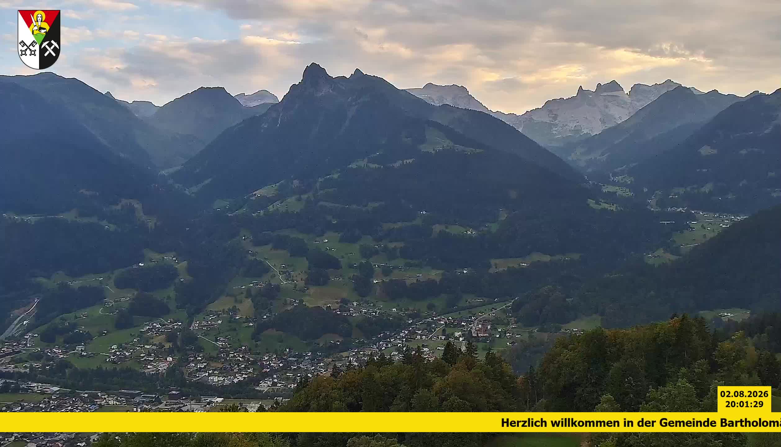 Bartholomäberg | Blick auf Schruns