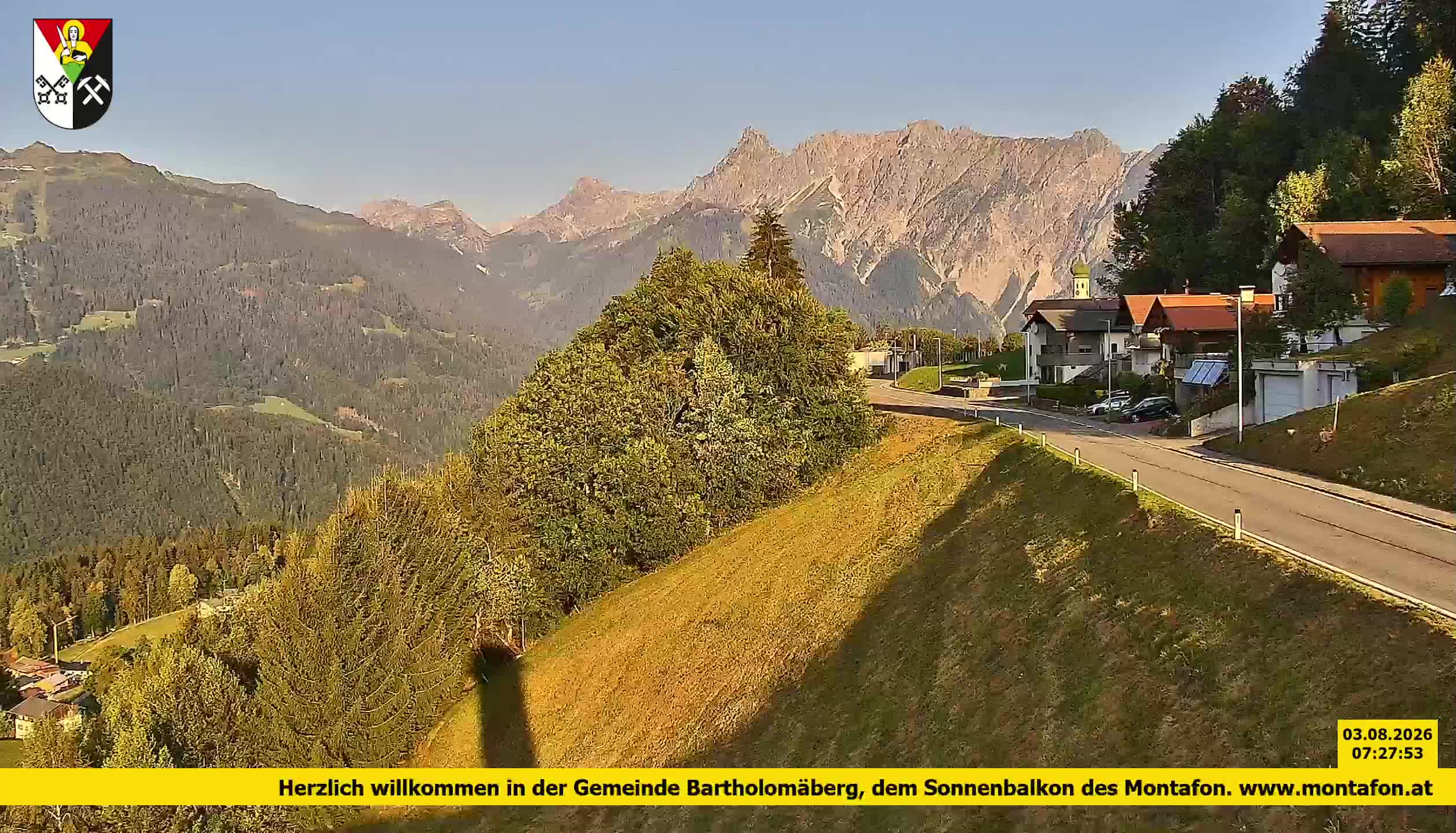 Bartholomäberg | Blick auf Schruns