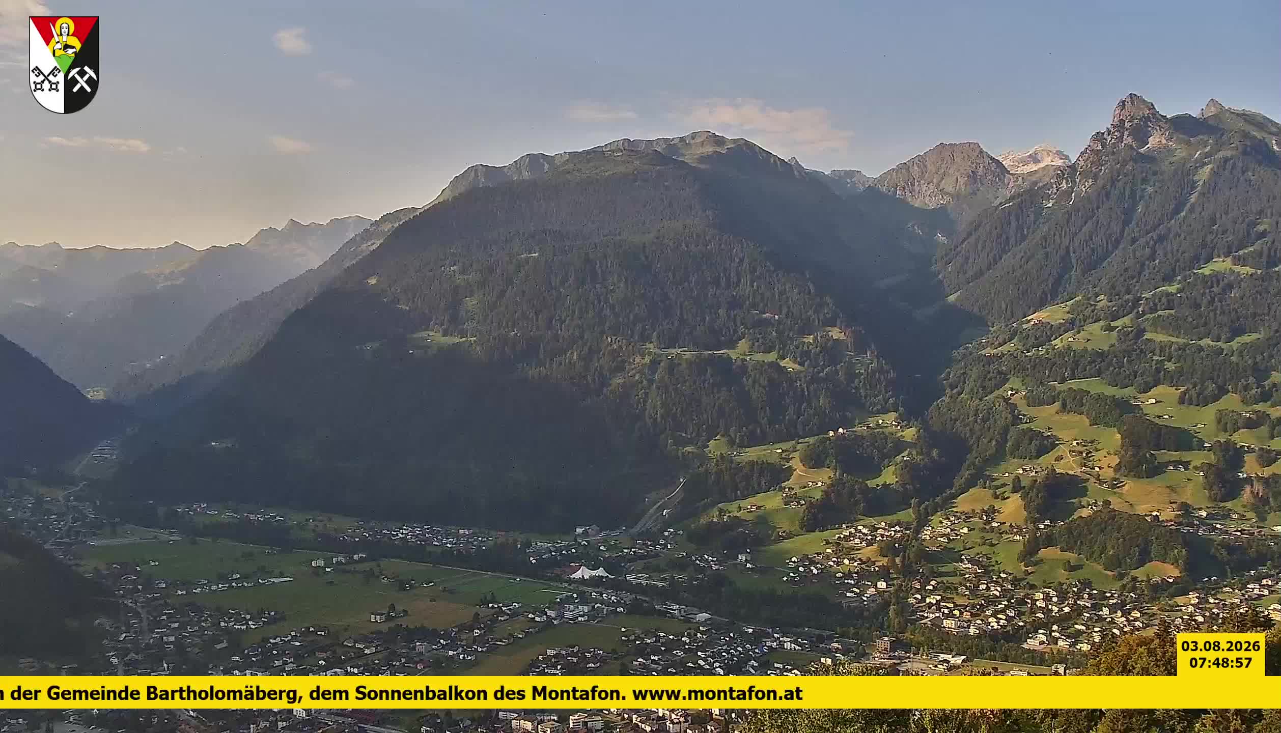 Bartholomäberg | Blick auf Schruns