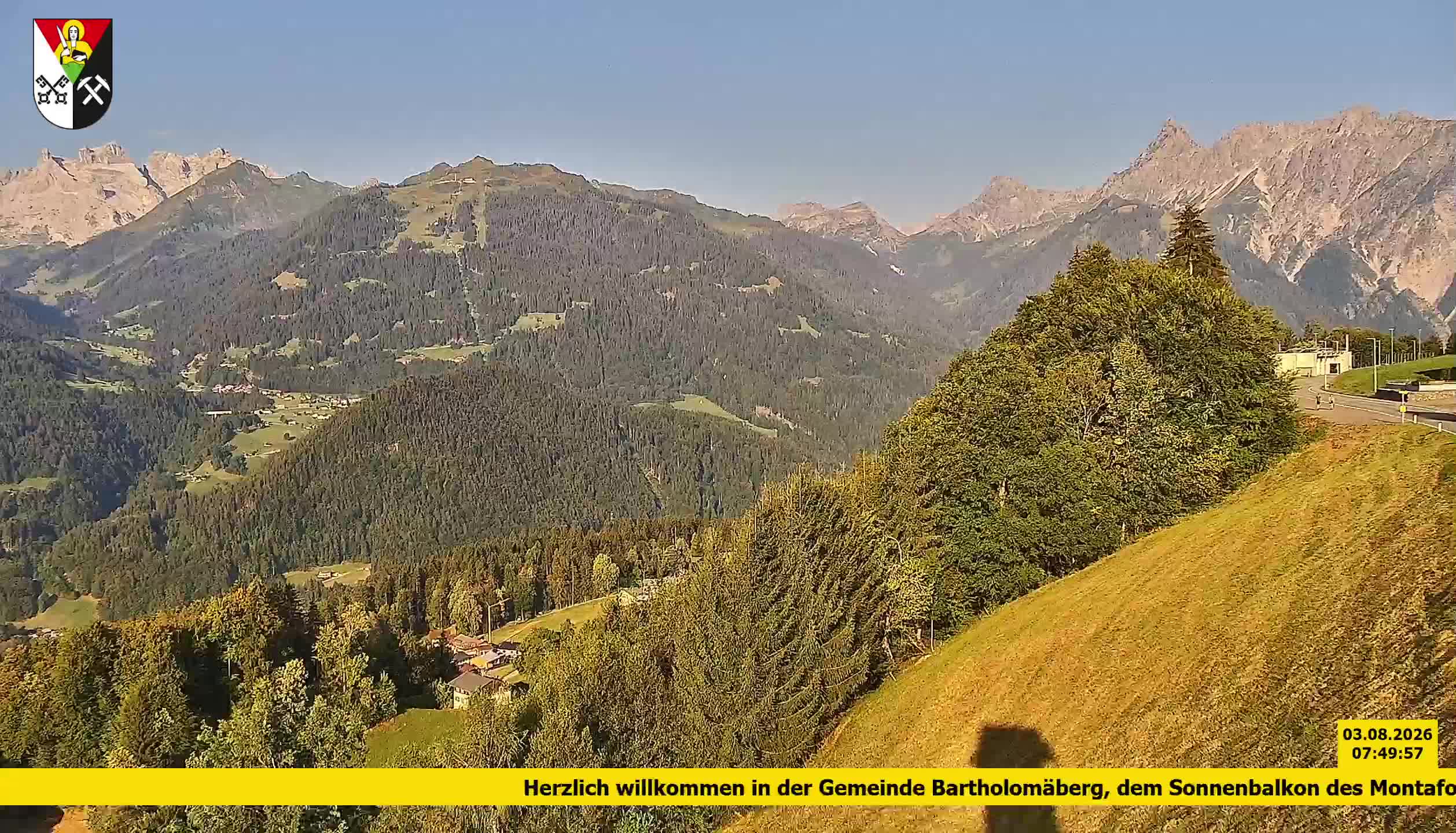 Bartholomäberg | Blick auf Schruns