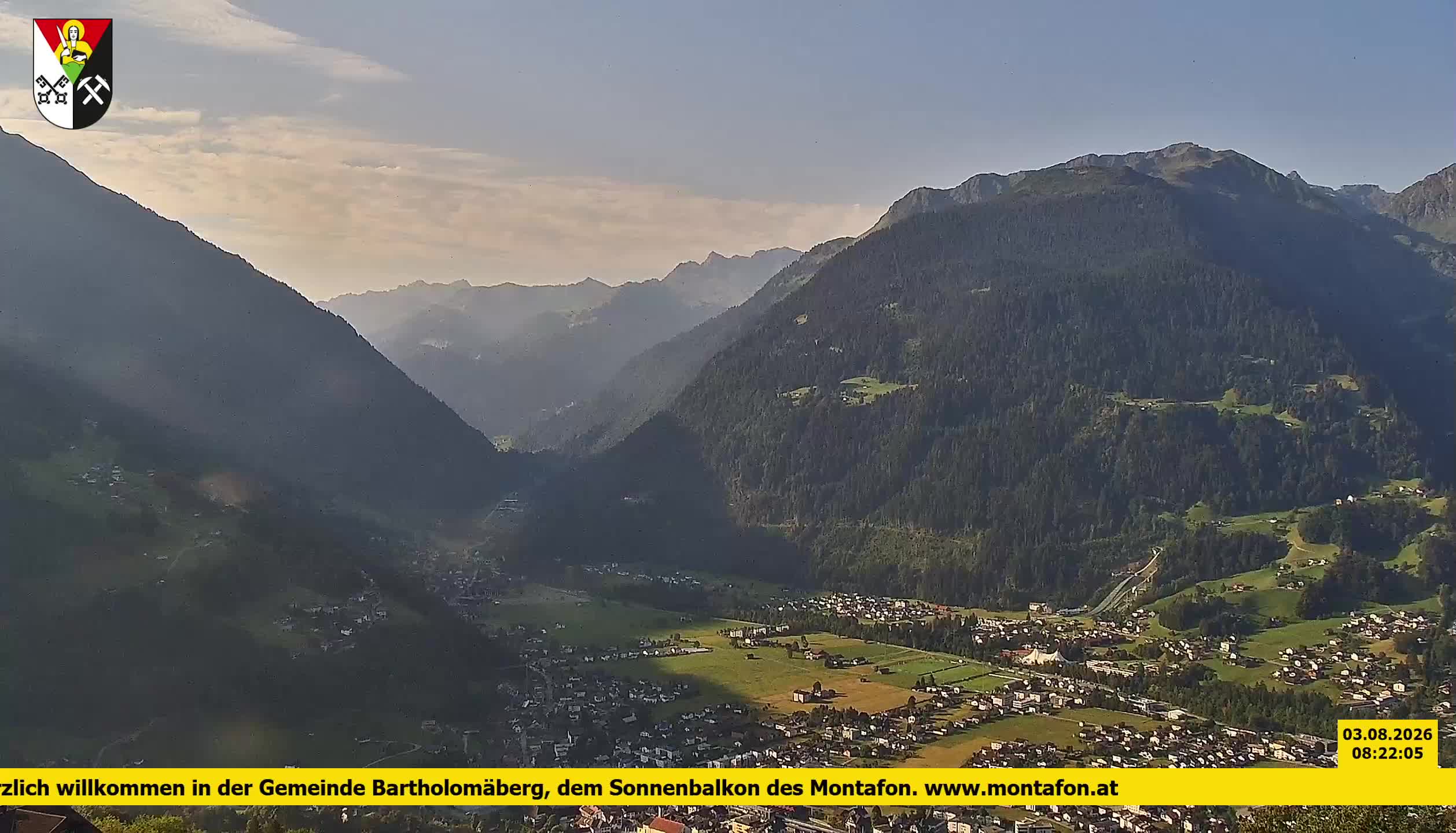 Bartholomäberg | Blick auf Schruns