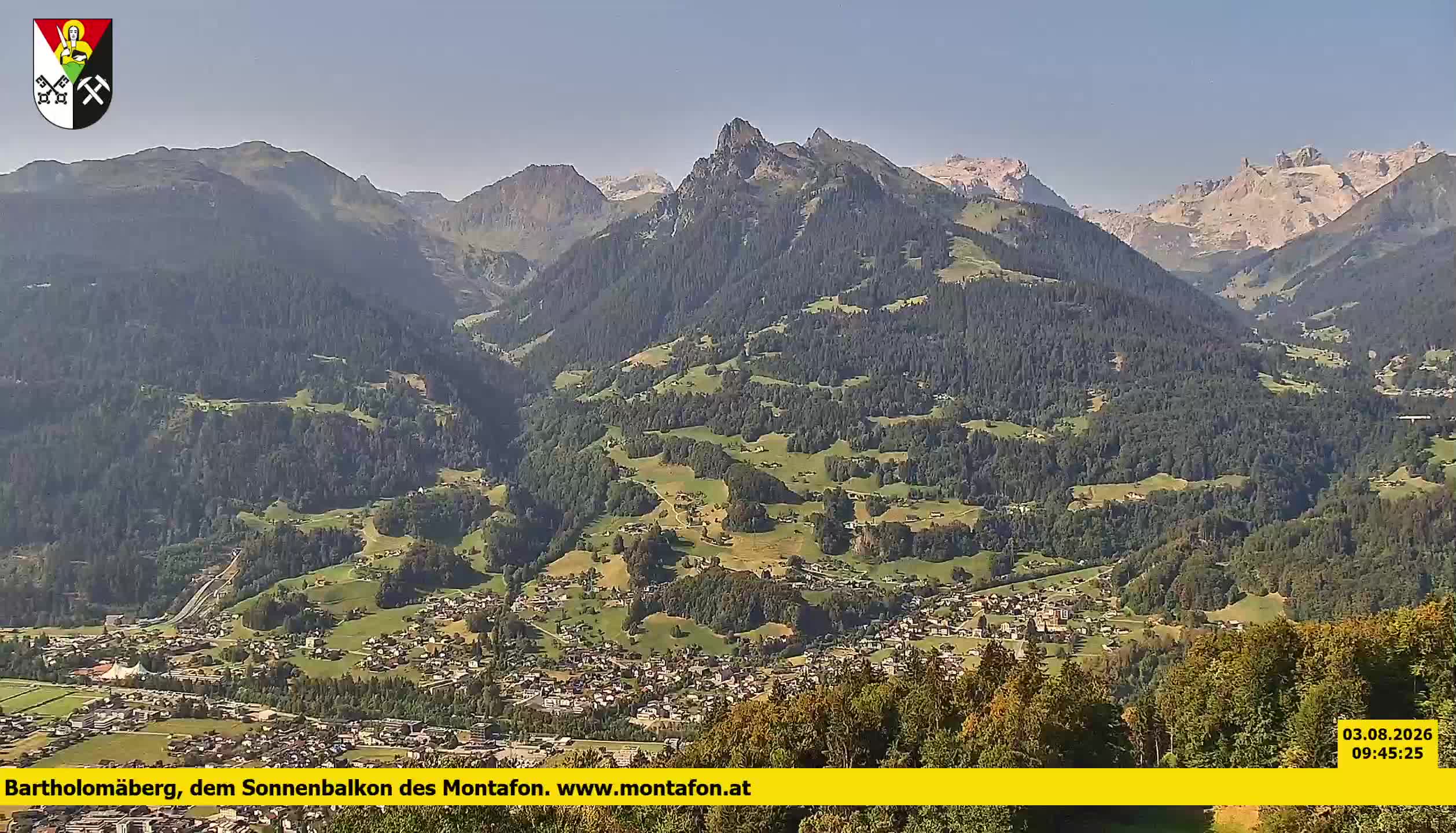 Bartholomäberg | Blick auf Schruns
