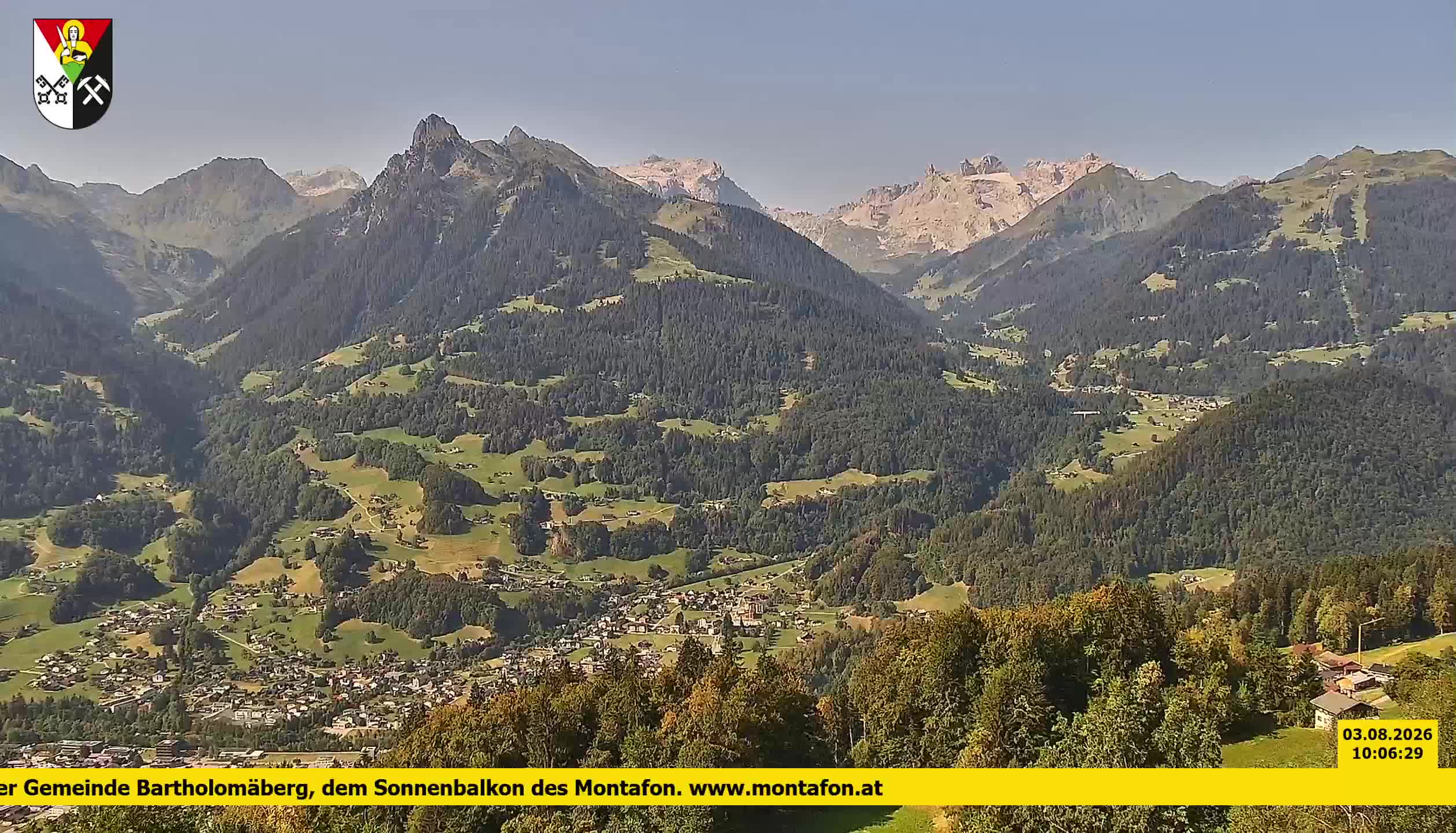 Bartholomäberg | Blick auf Schruns