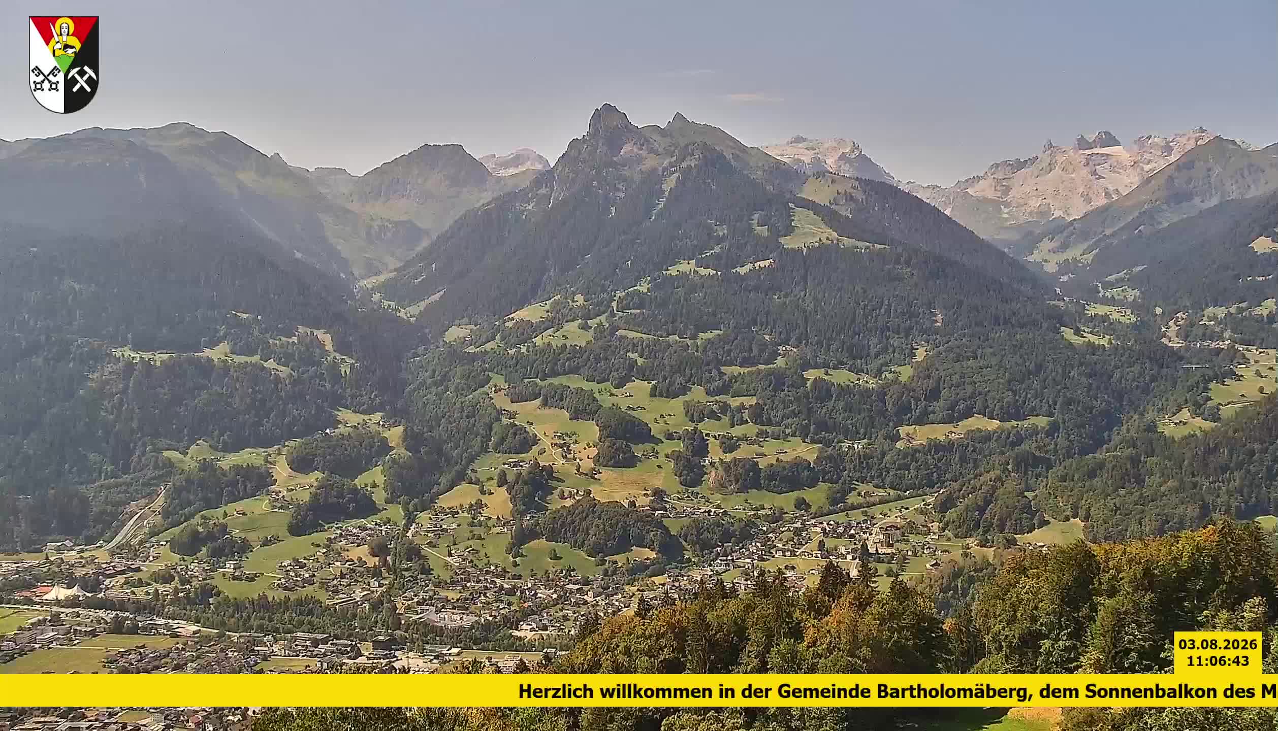 Bartholomäberg | Blick auf Schruns