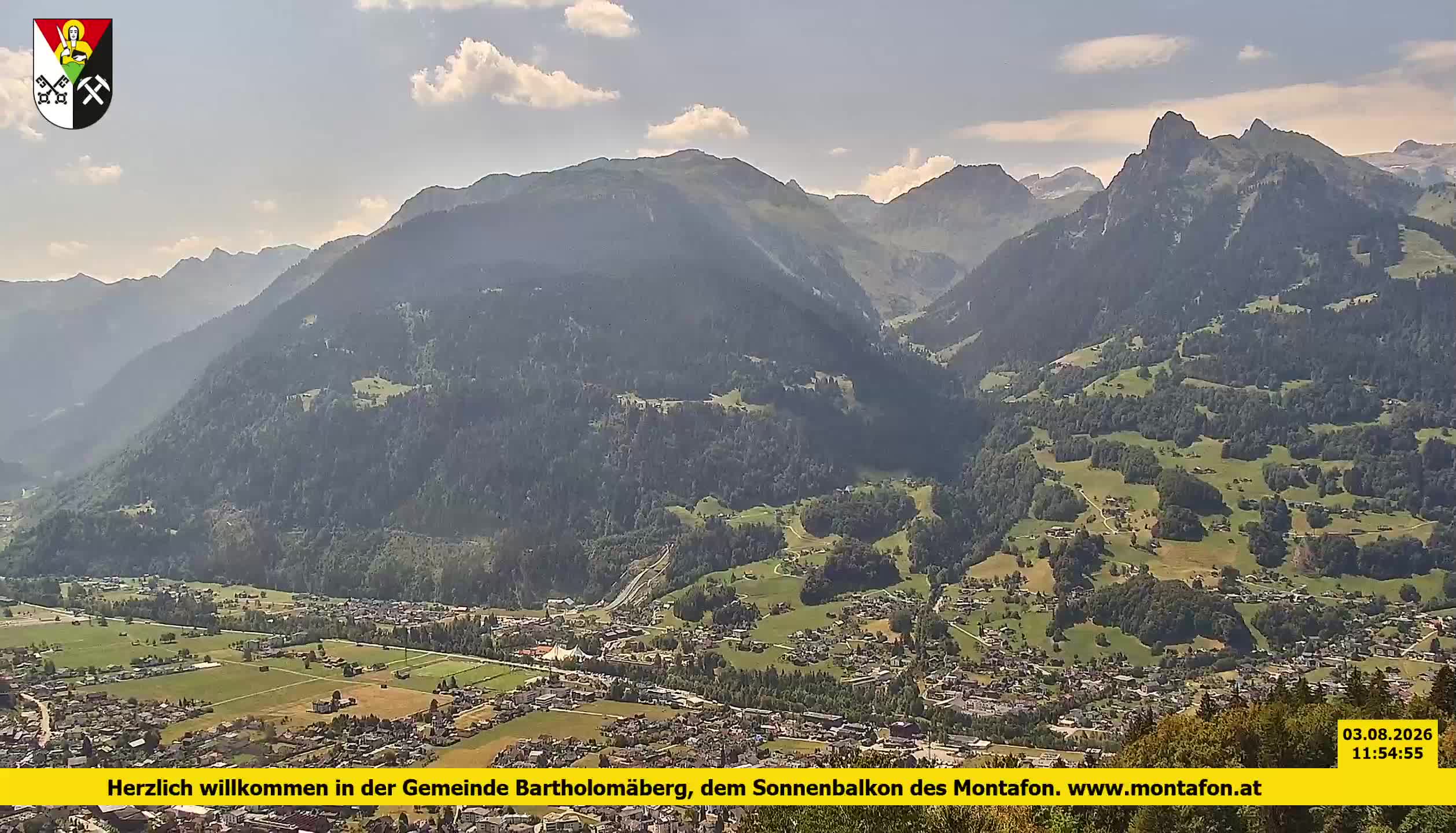 Bartholomäberg | Blick auf Schruns