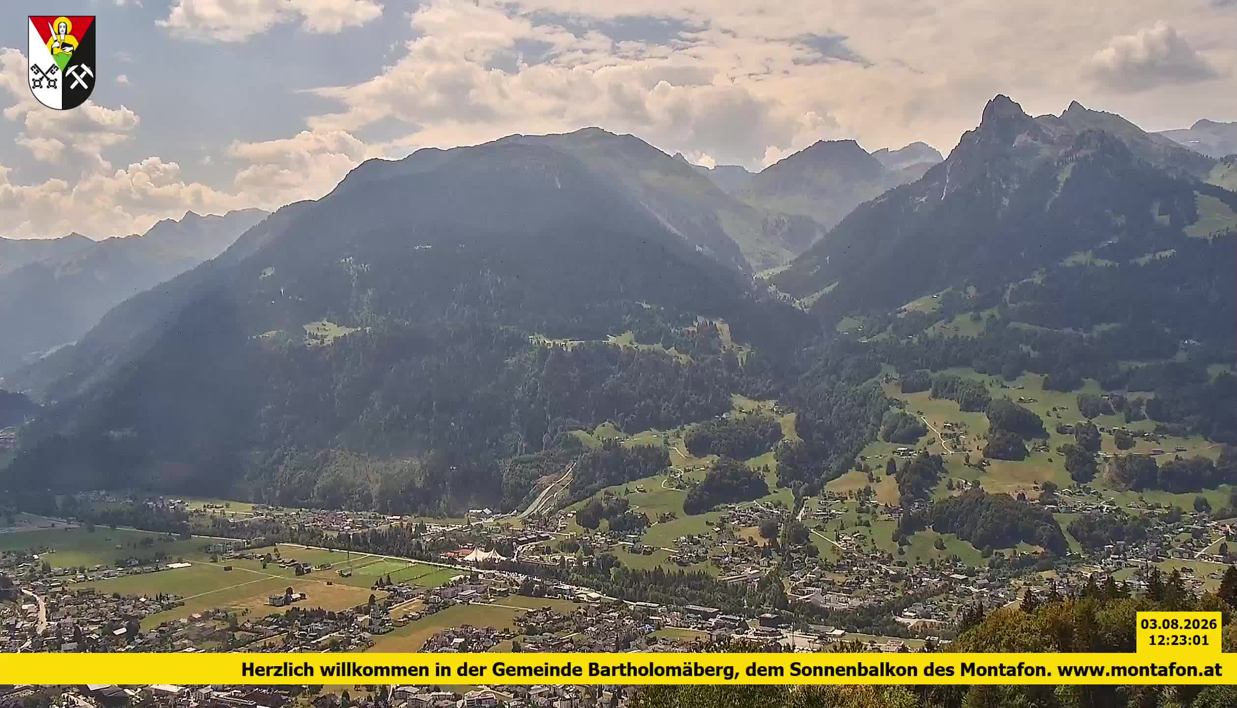 Bartholomäberg | Blick auf Schruns