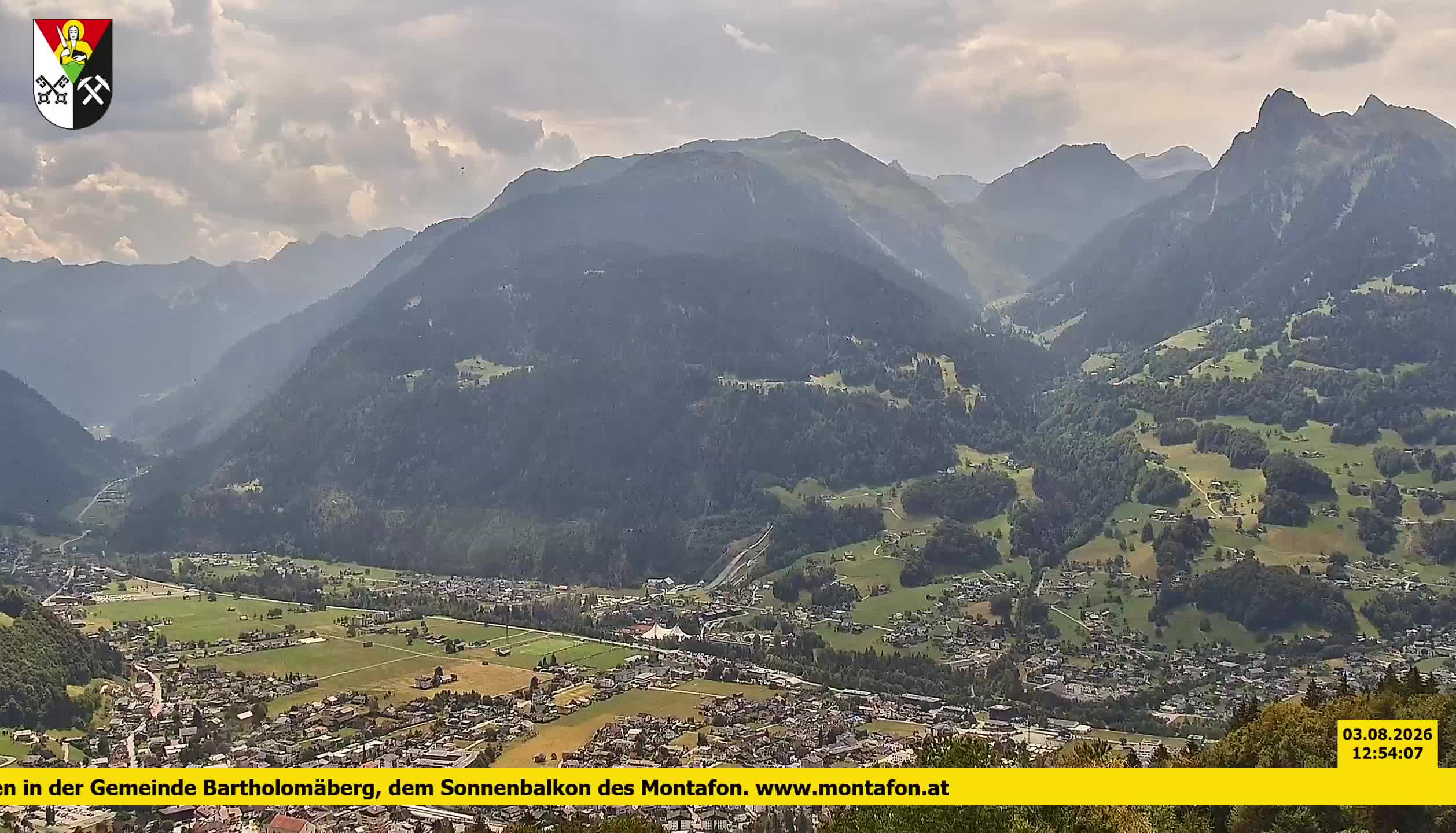 Bartholomäberg | Blick auf Schruns