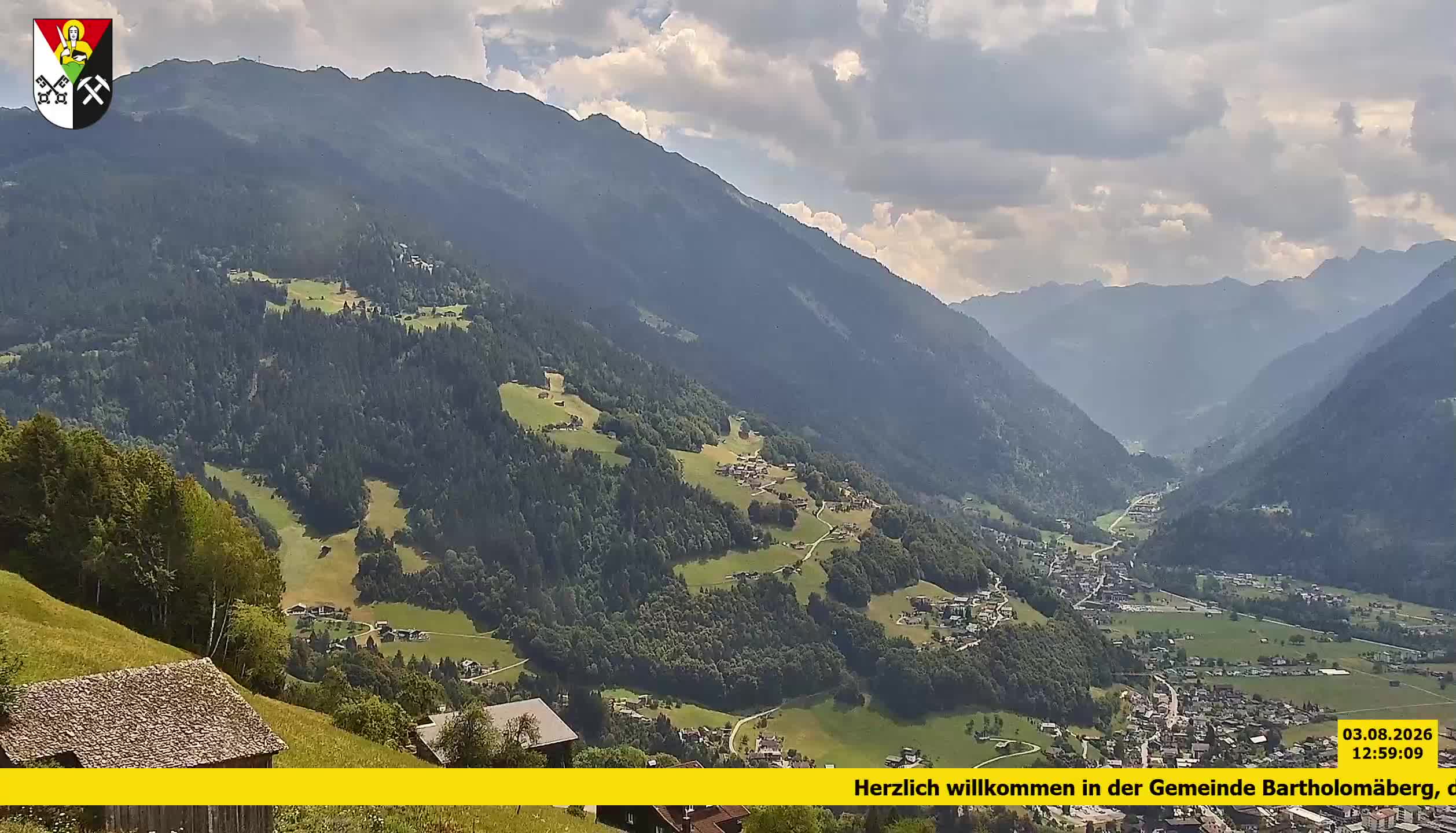 Bartholomäberg | Blick auf Schruns