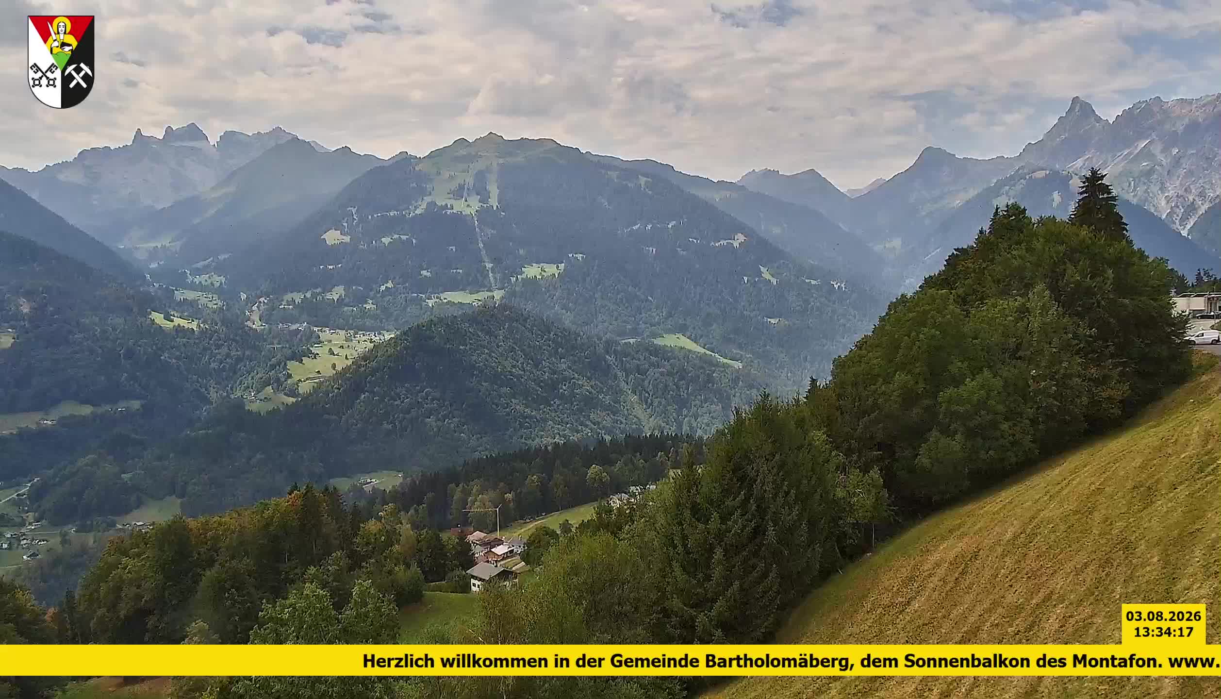 Bartholomäberg | Blick auf Schruns