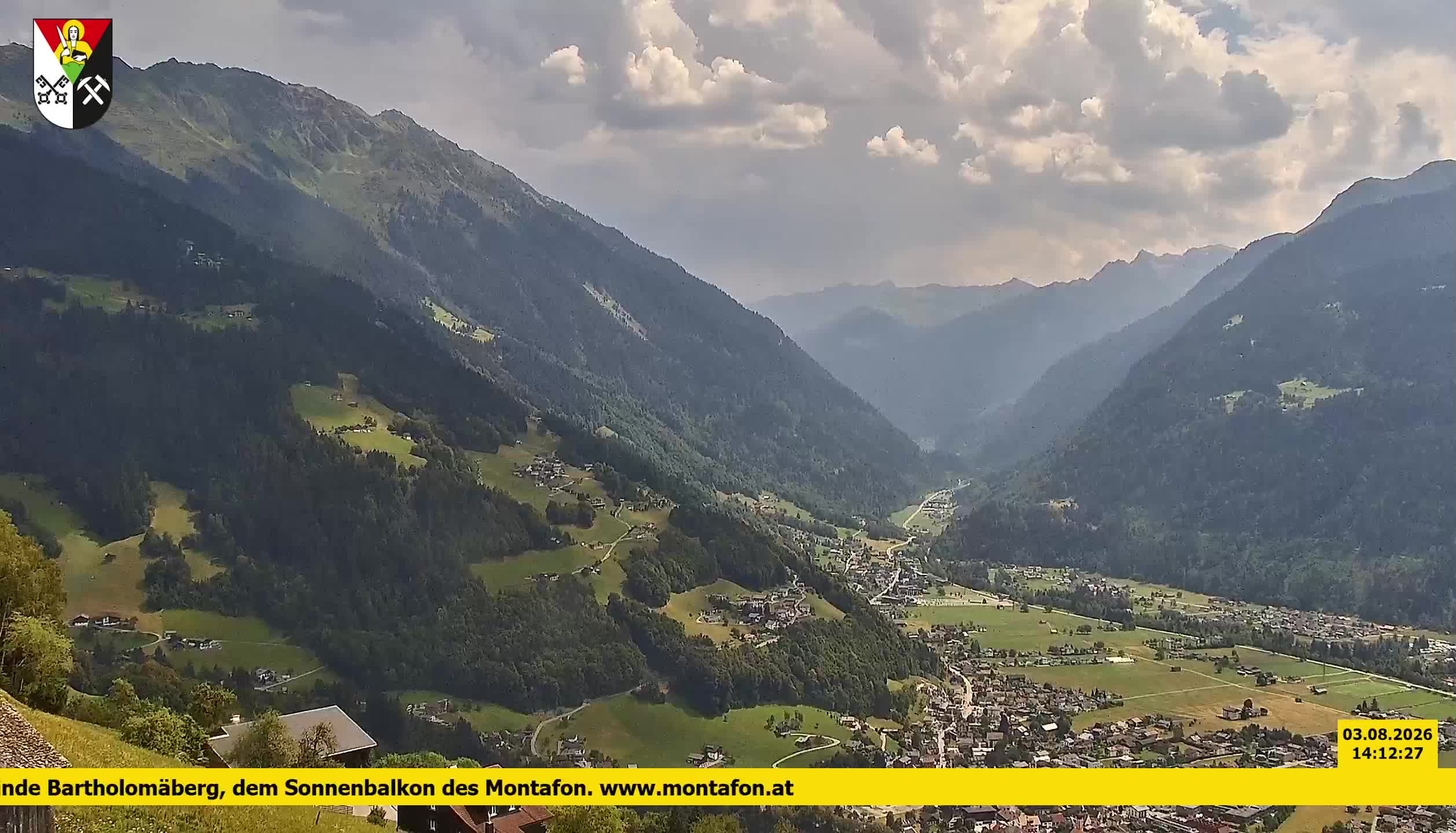 Bartholomäberg | Blick auf Schruns