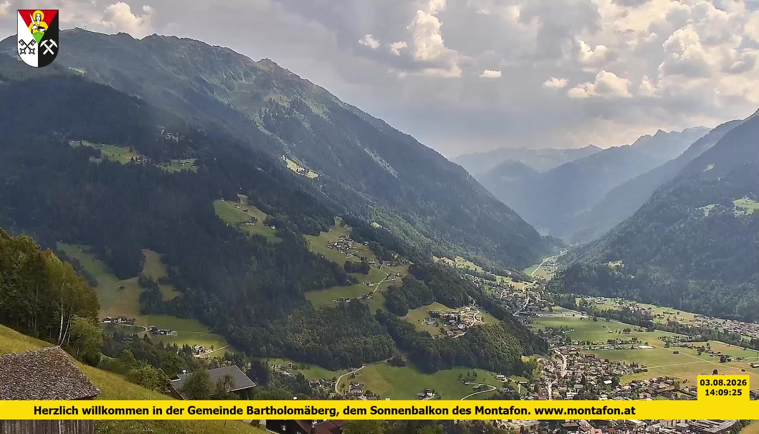 Bartholomäberg | Blick auf Schruns