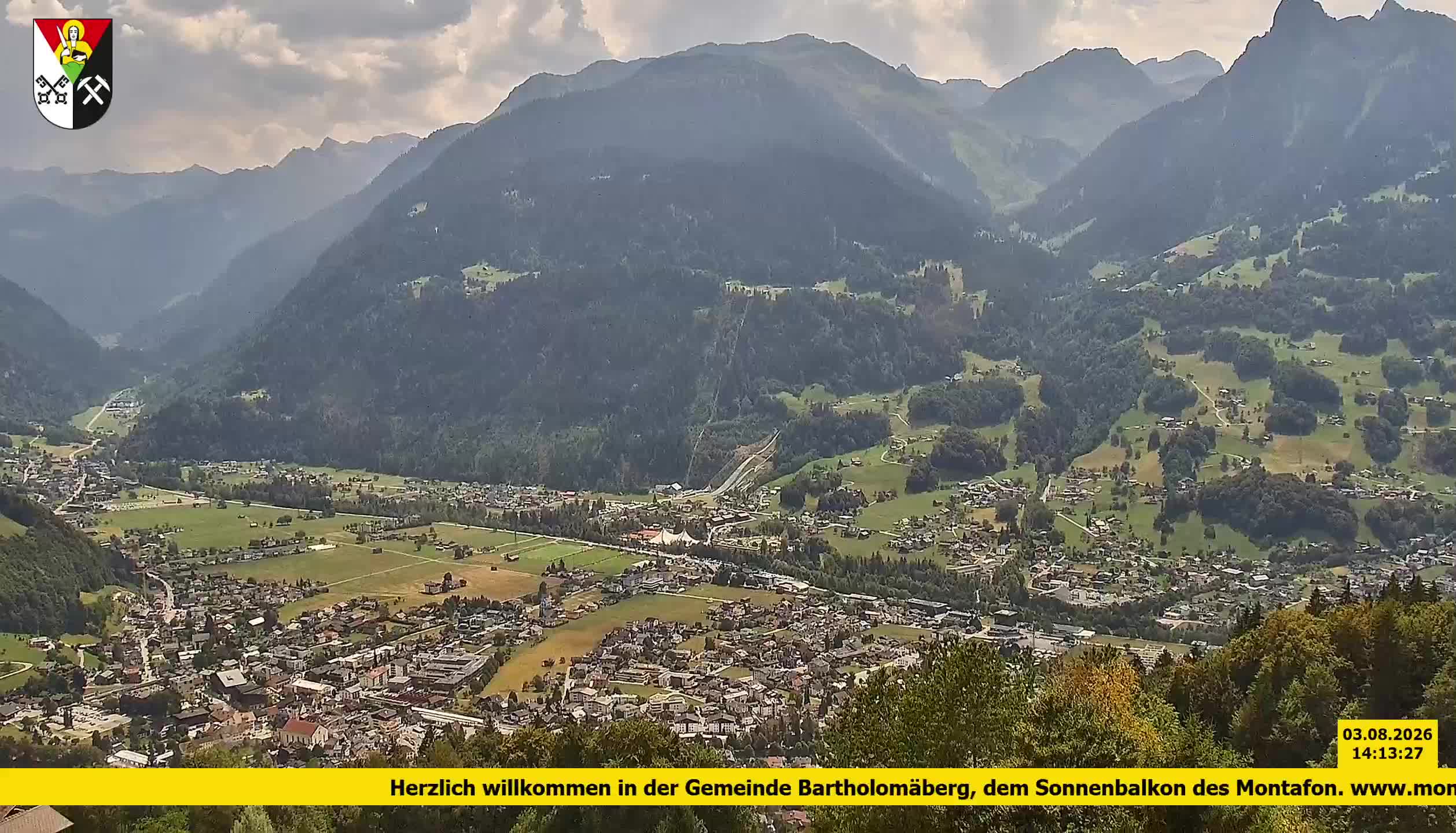 Bartholomäberg | Blick auf Schruns