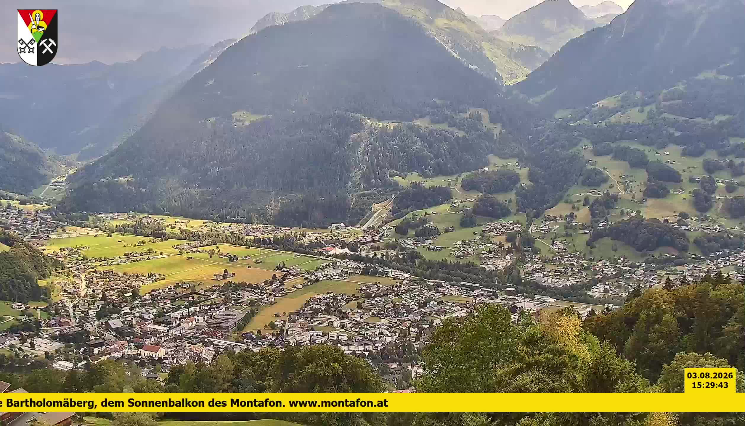 Bartholomäberg | Blick auf Schruns