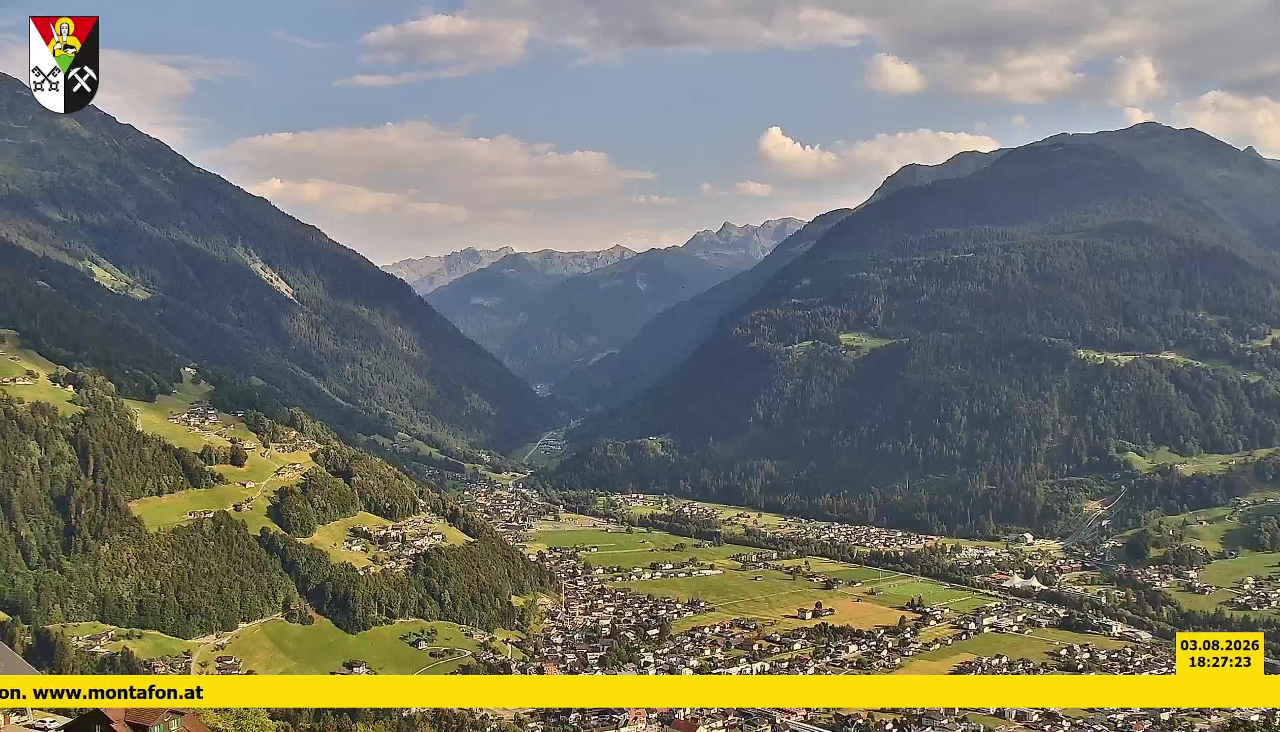 Bartholomäberg | Blick auf Schruns