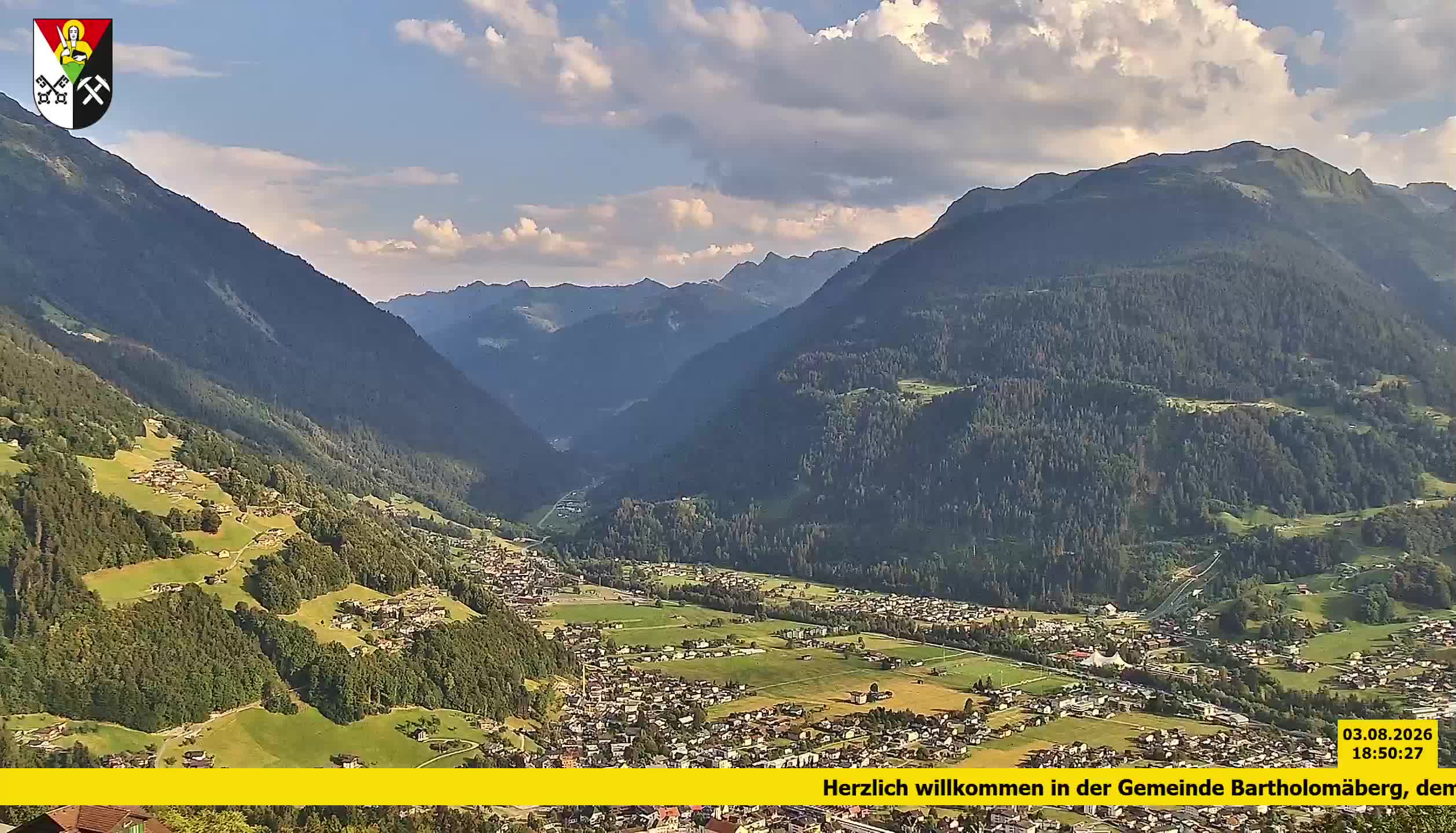 Bartholomäberg | Blick auf Schruns