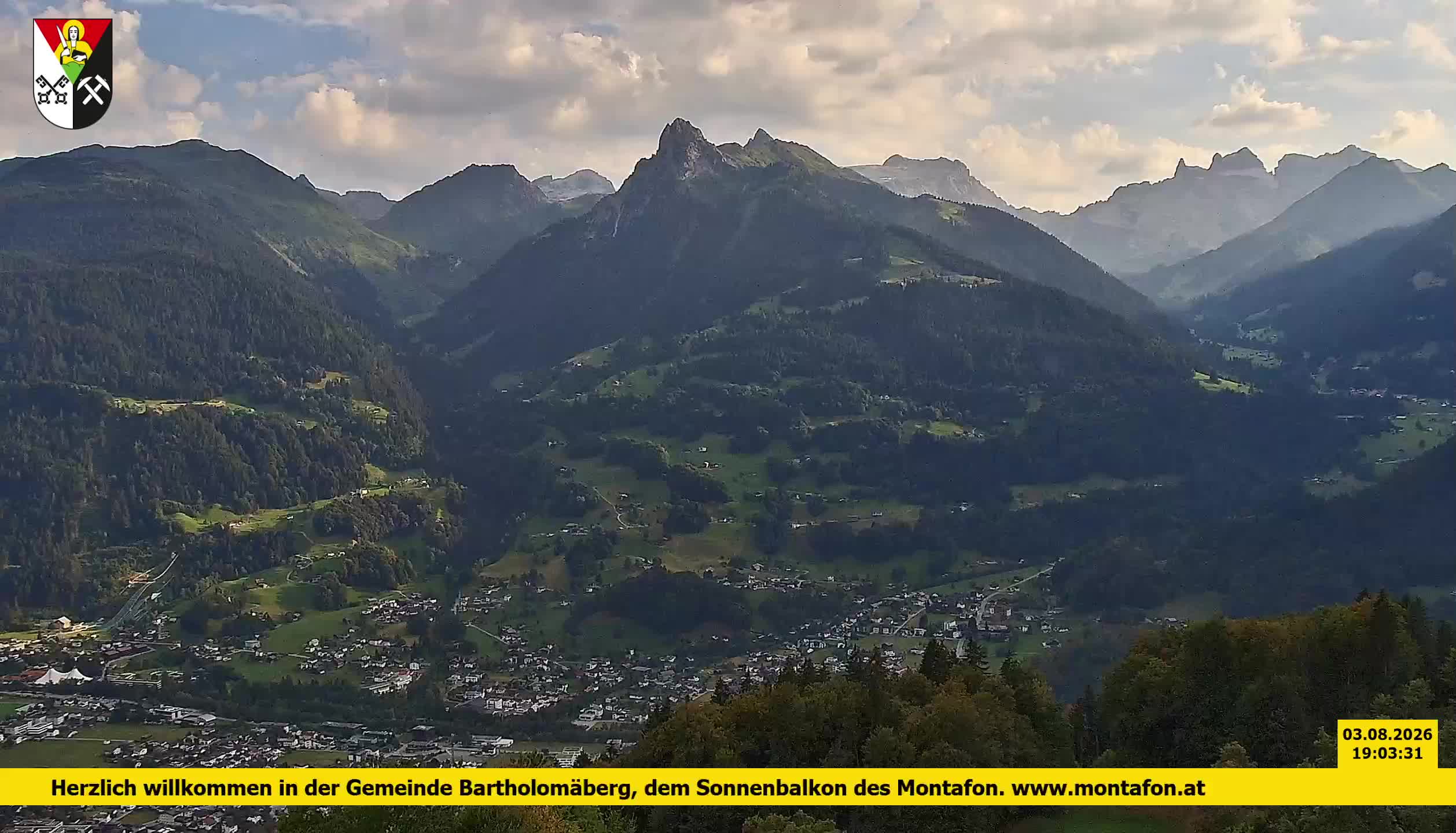 Bartholomäberg | Blick auf Schruns
