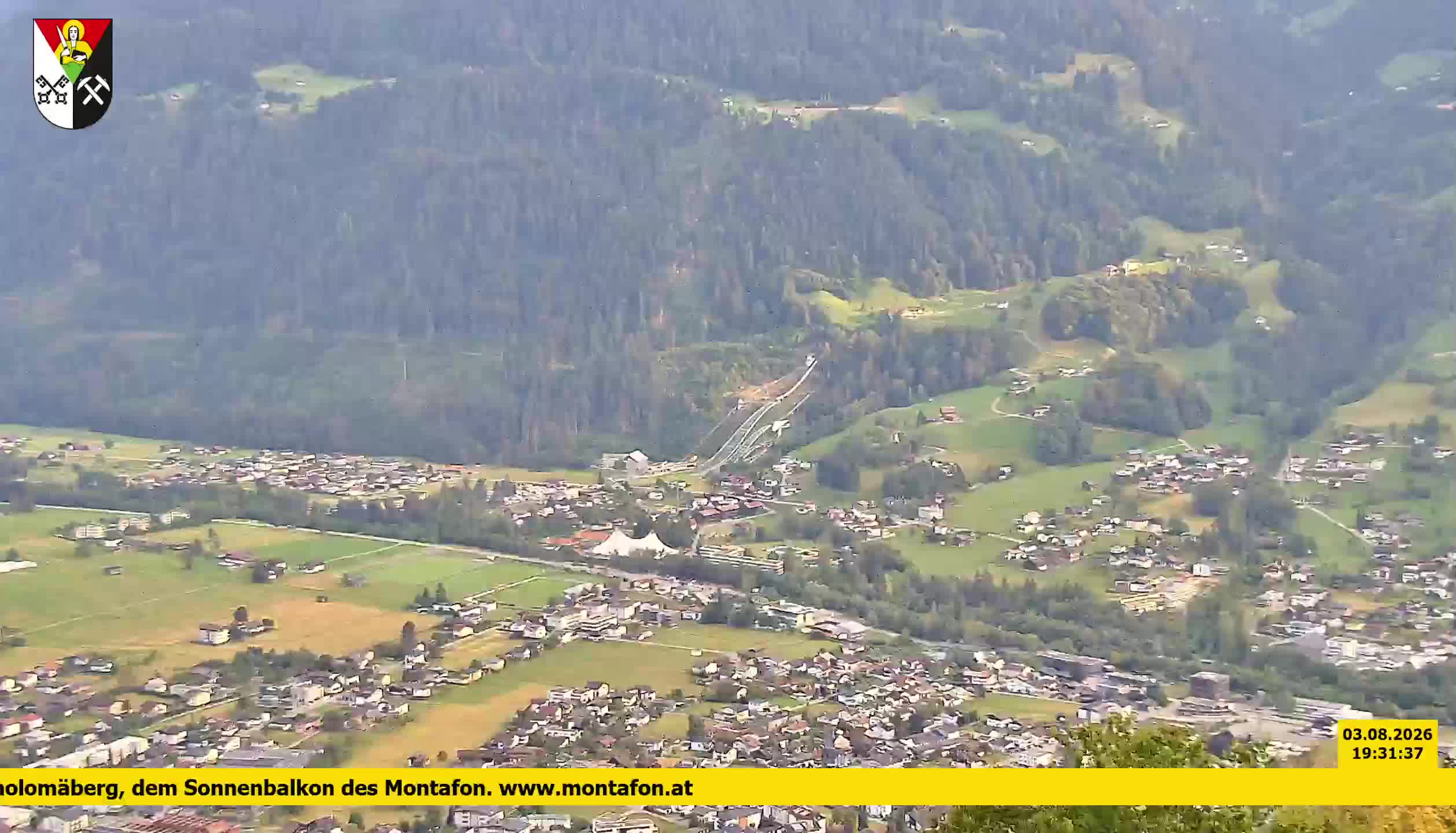 Bartholomäberg | Blick auf Schruns