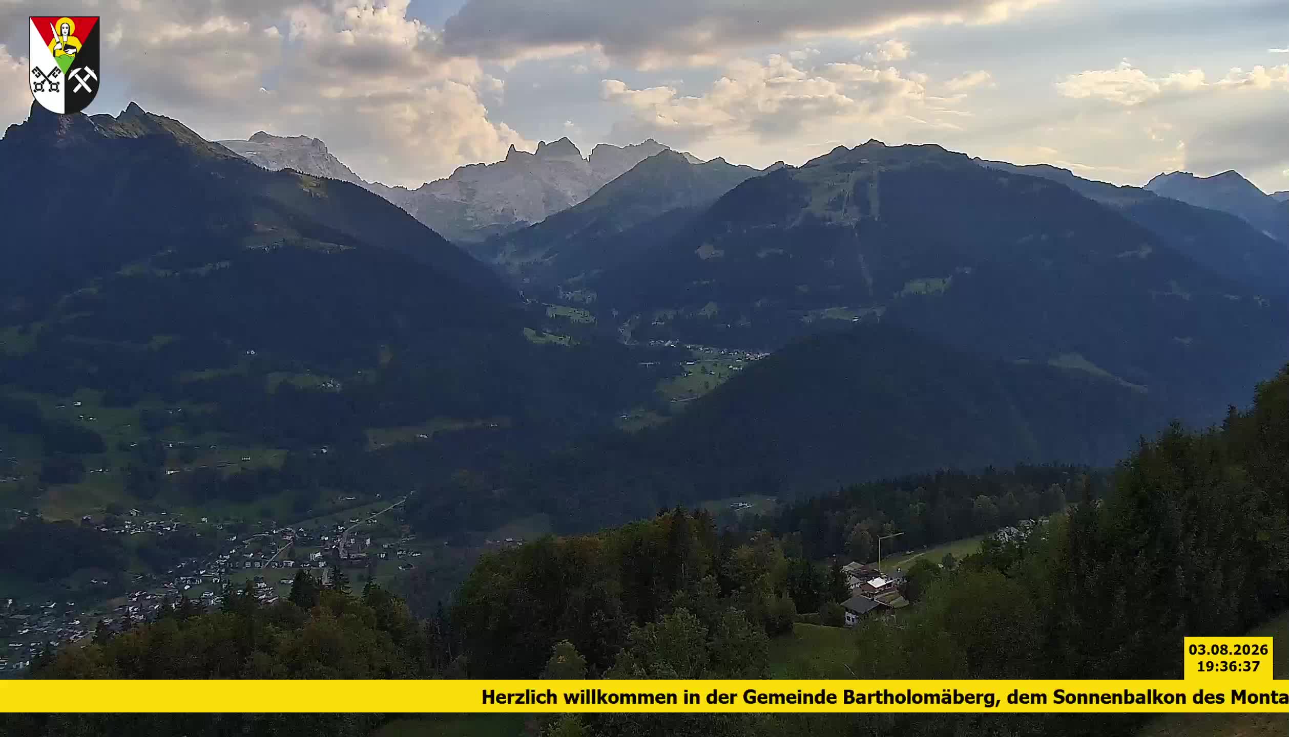 Bartholomäberg | Blick auf Schruns