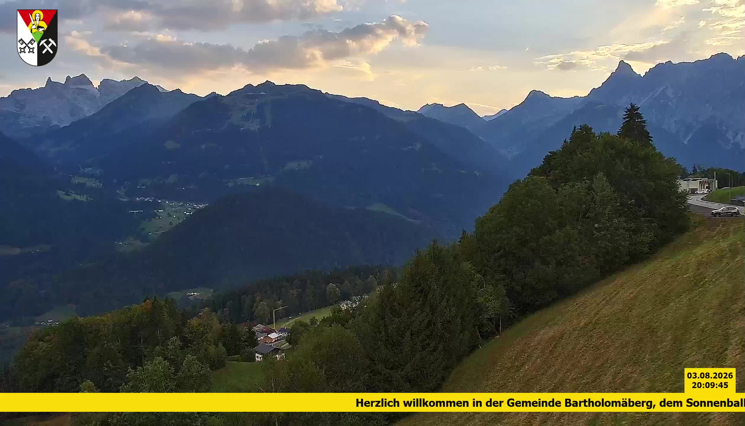 Bartholomäberg | Blick auf Schruns