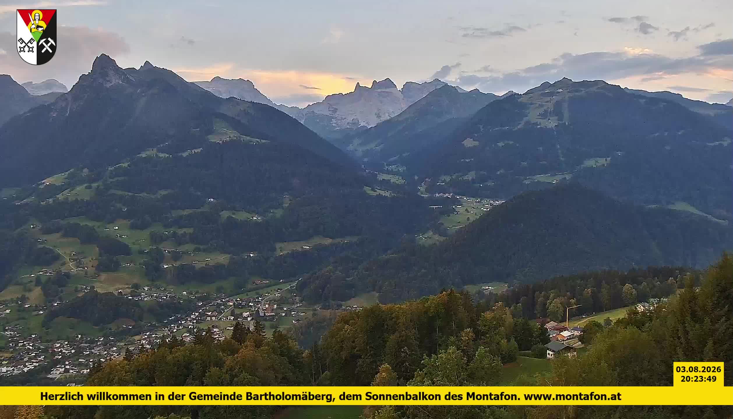 Bartholomäberg | Blick auf Schruns