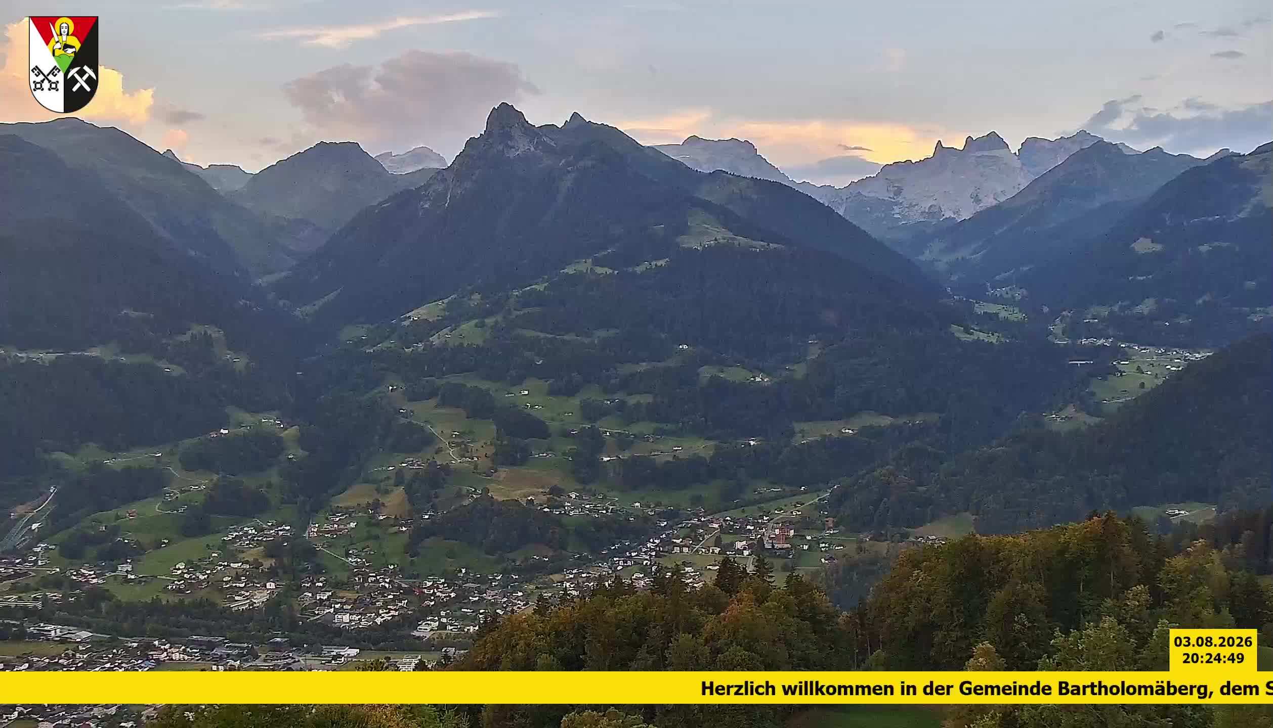 Bartholomäberg | Blick auf Schruns