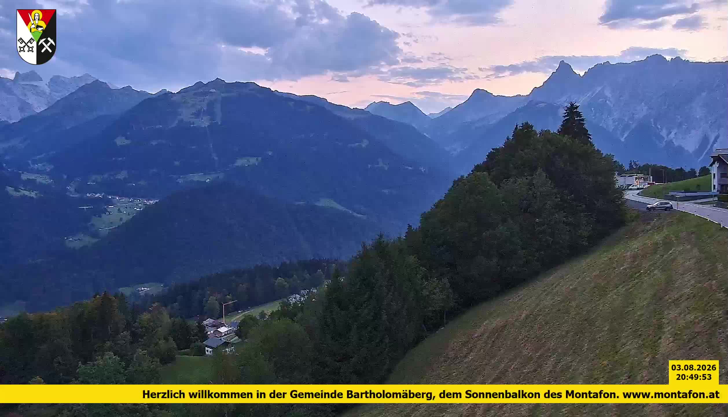 Bartholomäberg | Blick auf Schruns