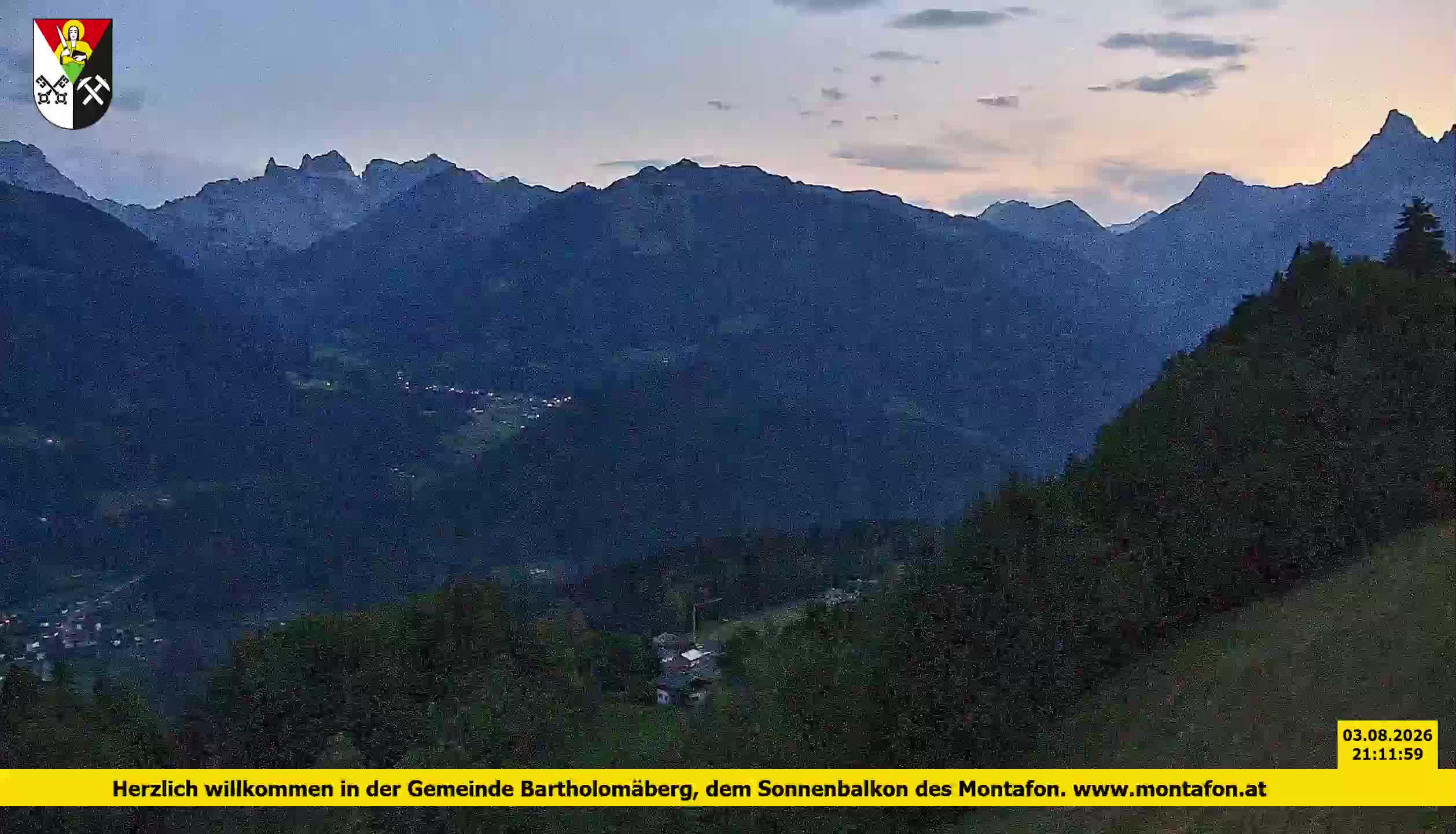 Bartholomäberg | Blick auf Schruns