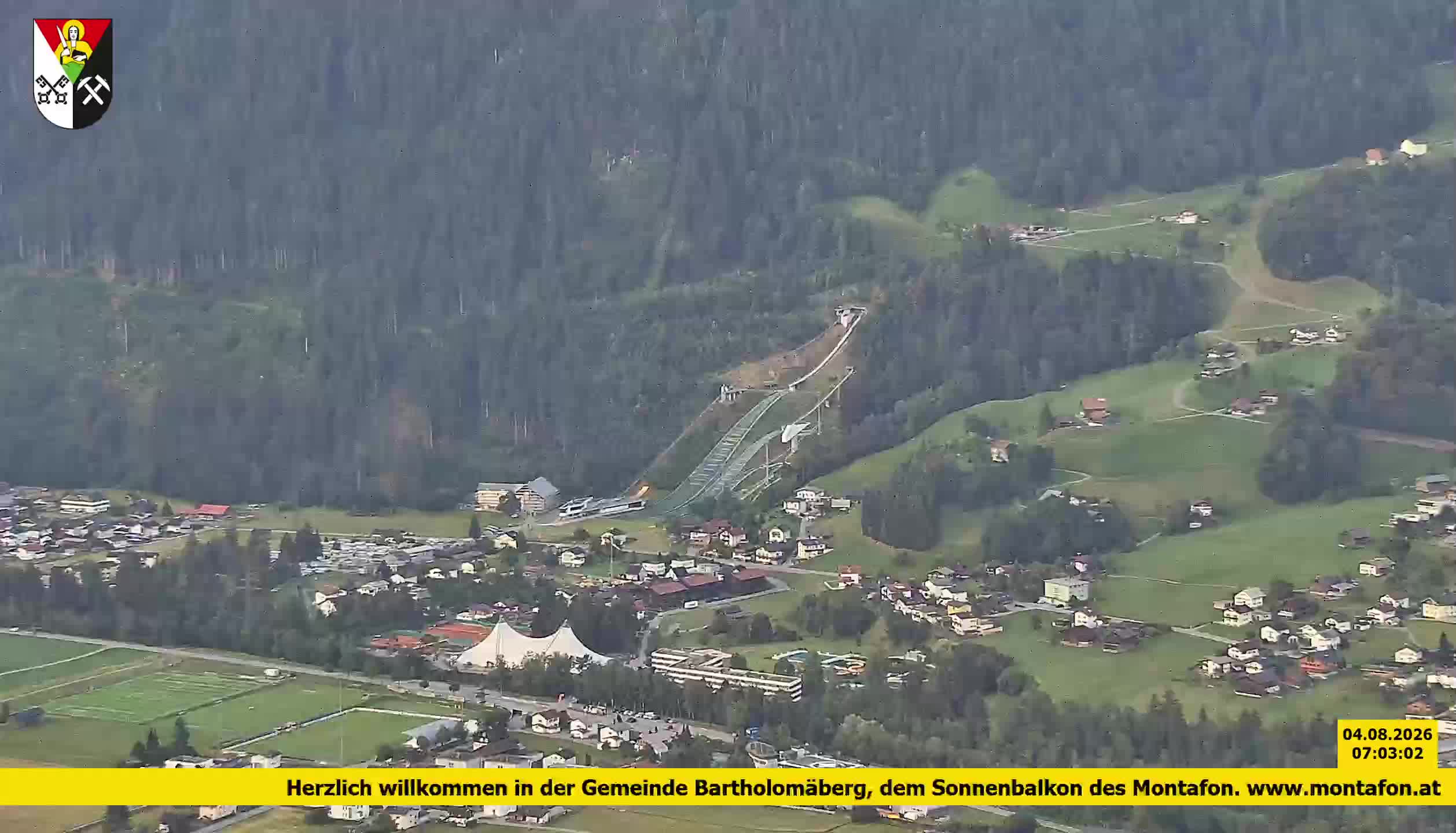 Bartholomäberg | Blick auf Schruns