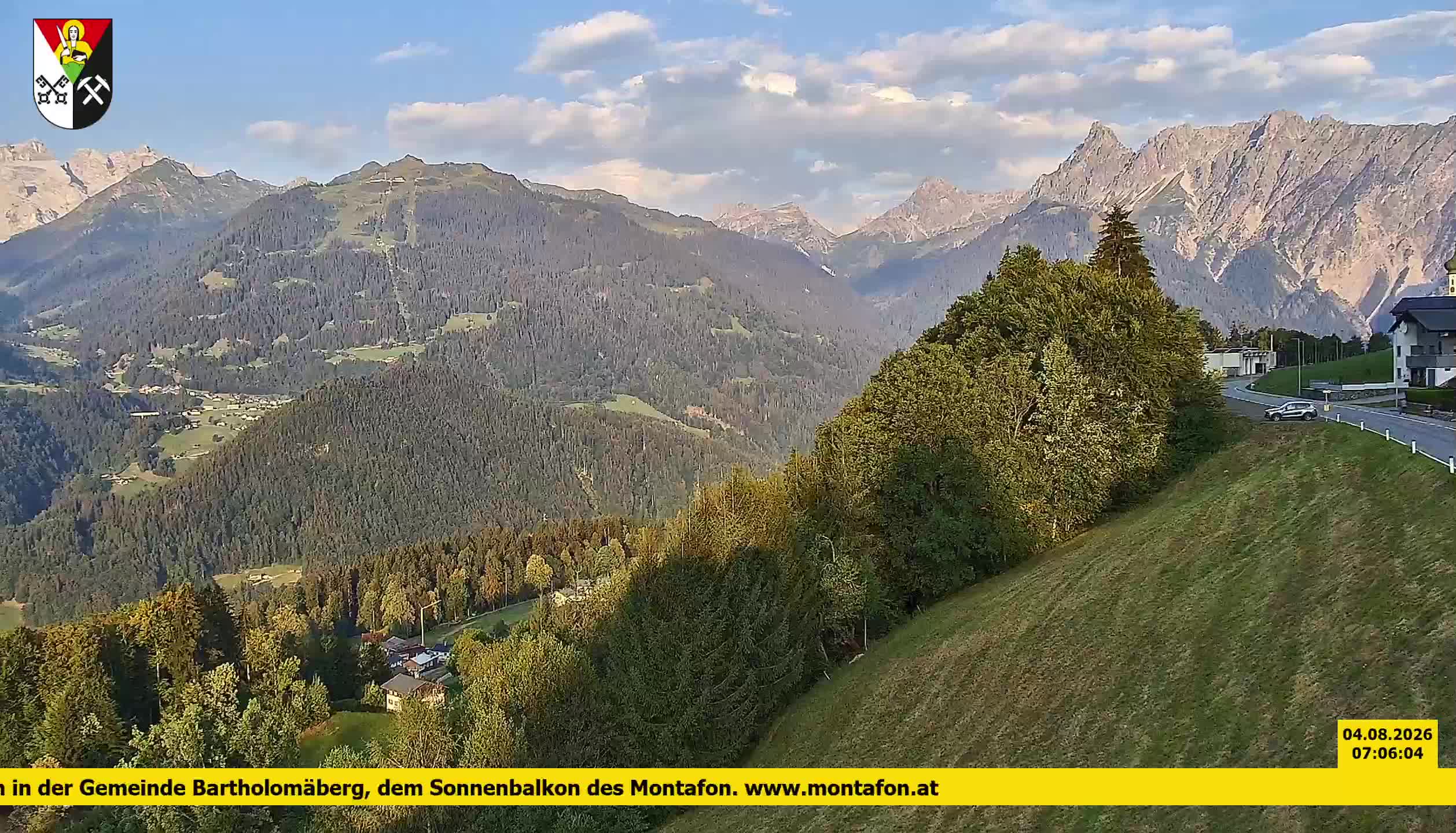 Bartholomäberg | Blick auf Schruns