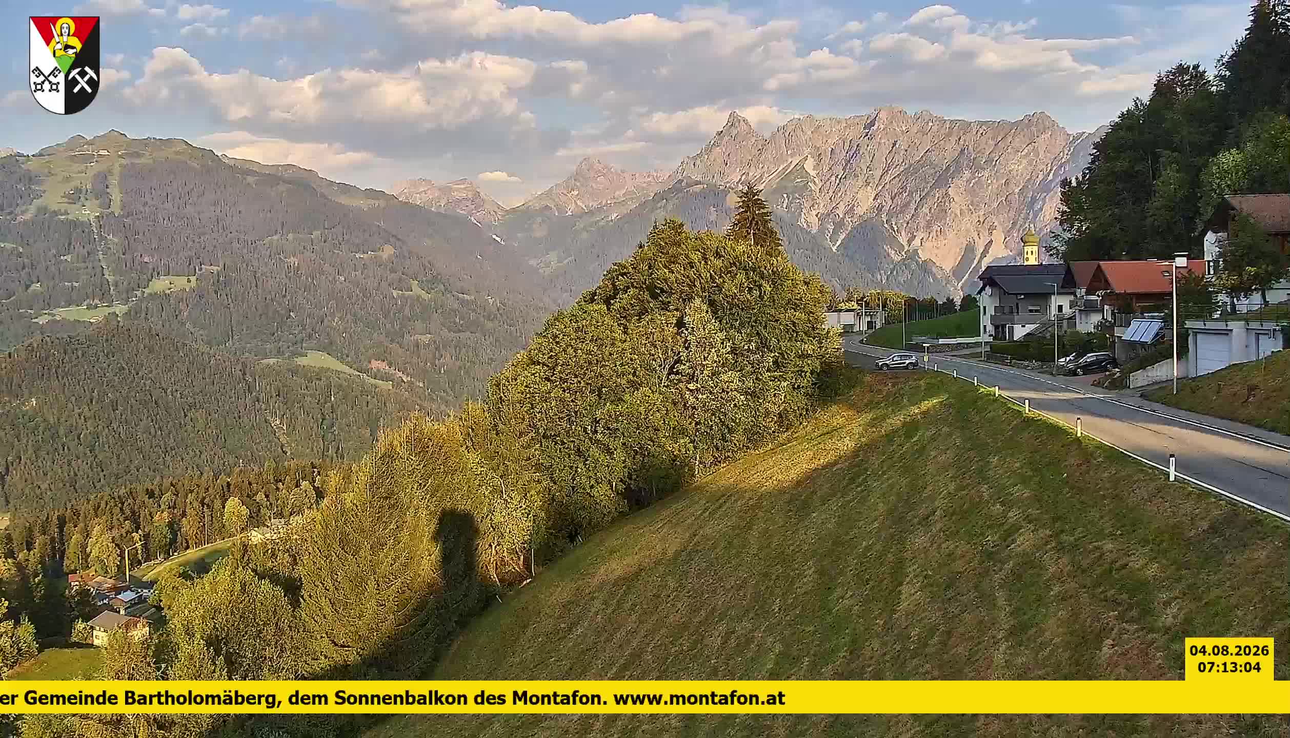 Bartholomäberg | Blick auf Schruns