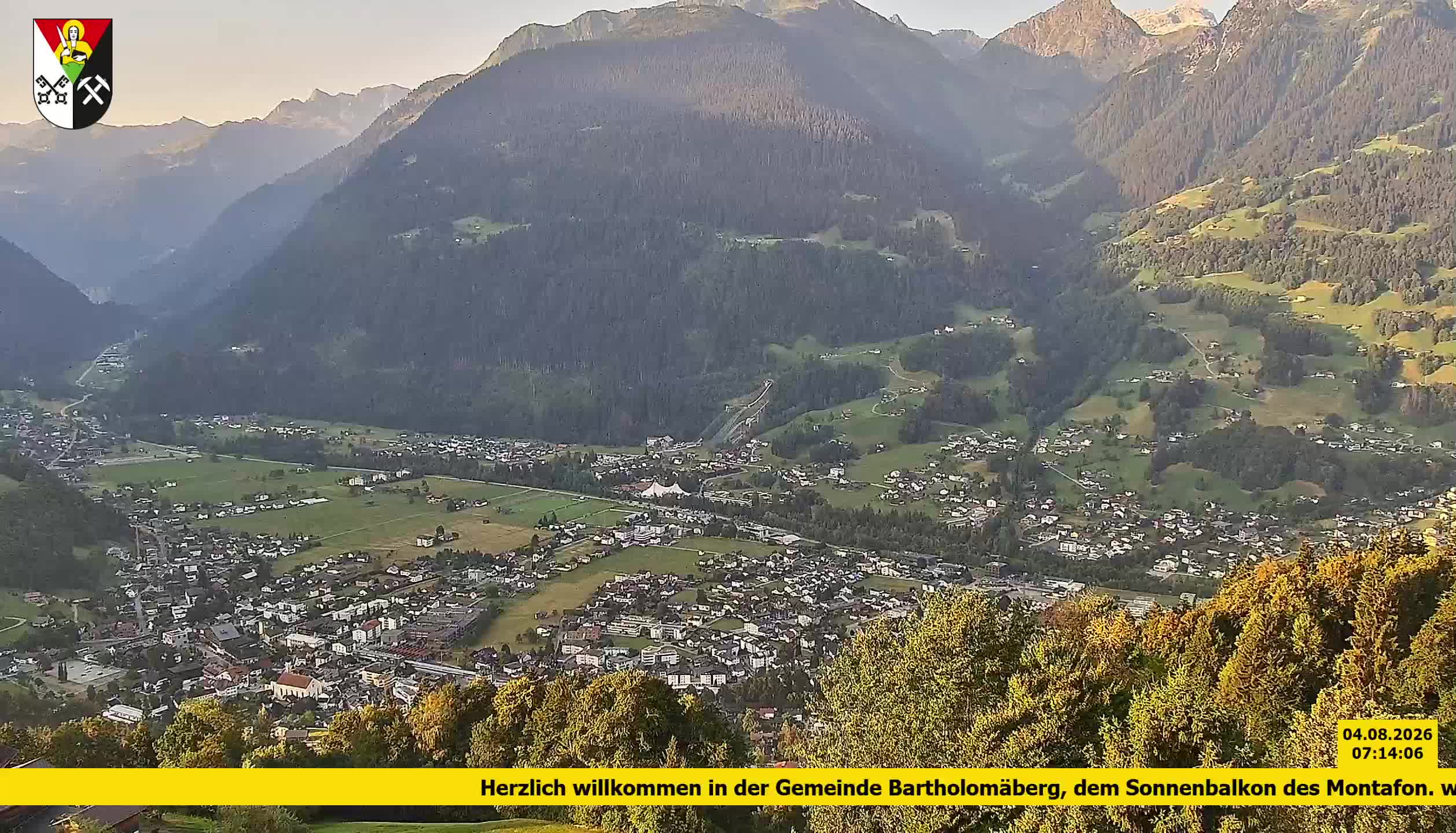 Bartholomäberg | Blick auf Schruns