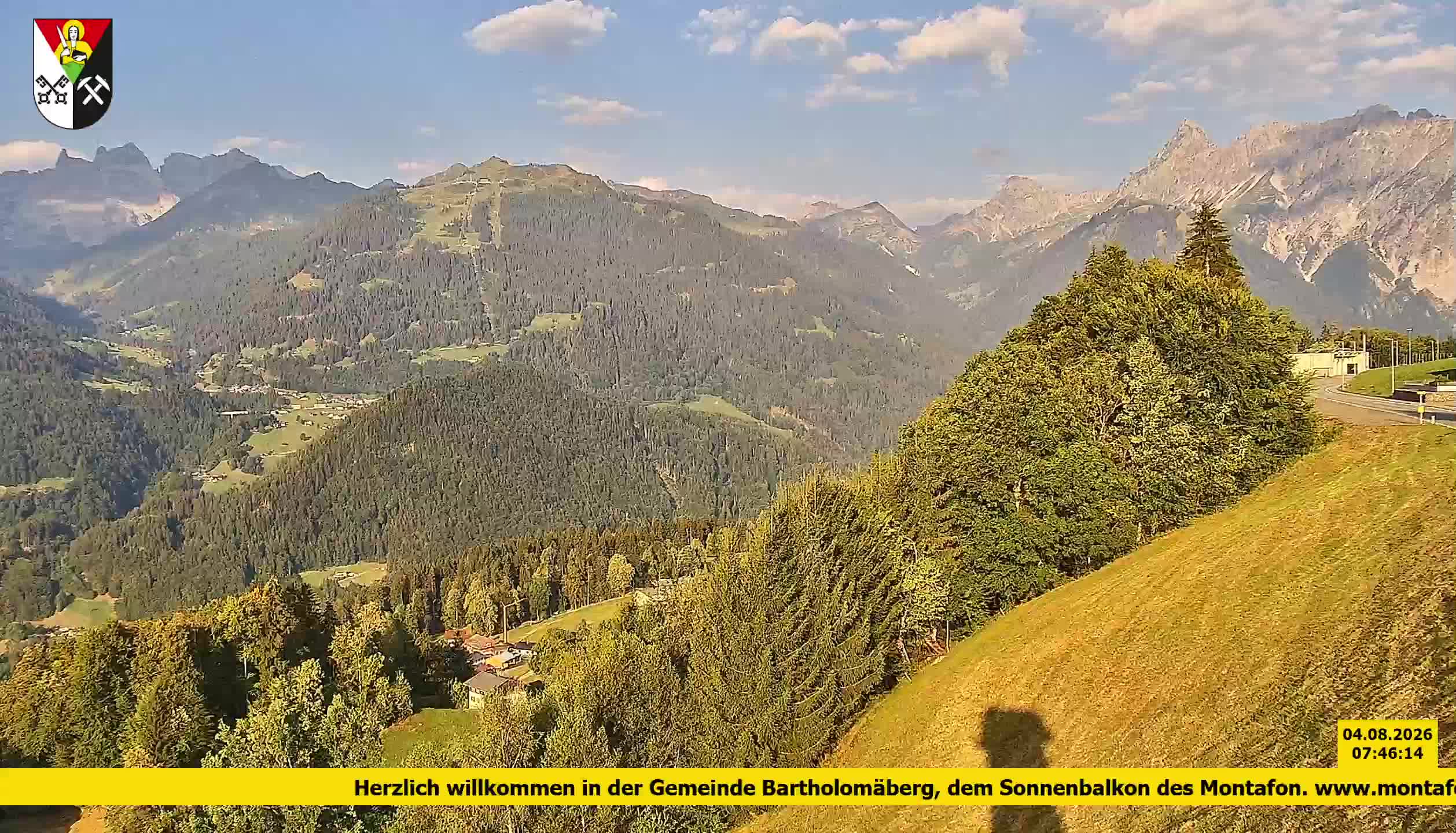 Bartholomäberg | Blick auf Schruns
