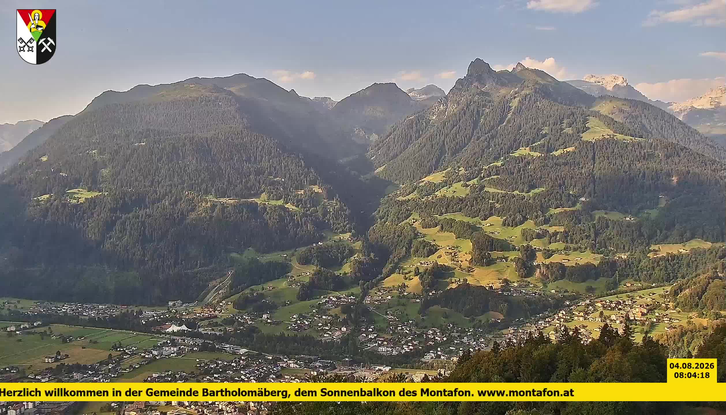 Bartholomäberg | Blick auf Schruns