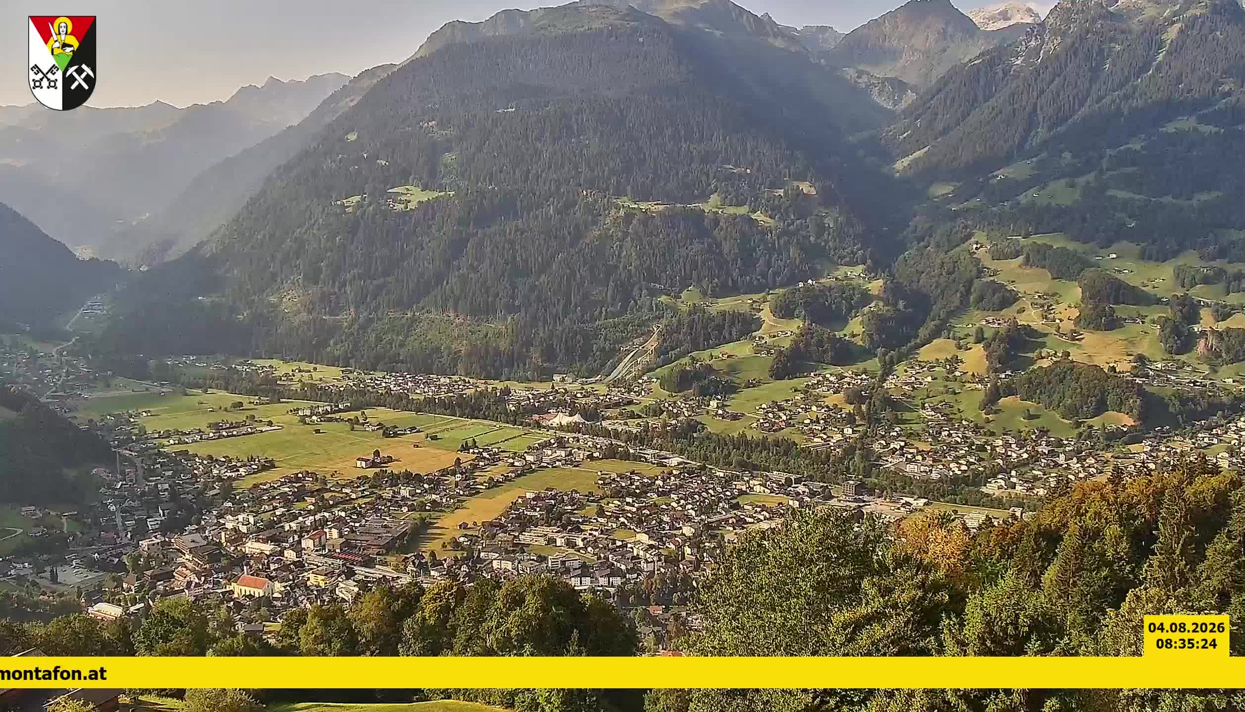 Bartholomäberg | Blick auf Schruns
