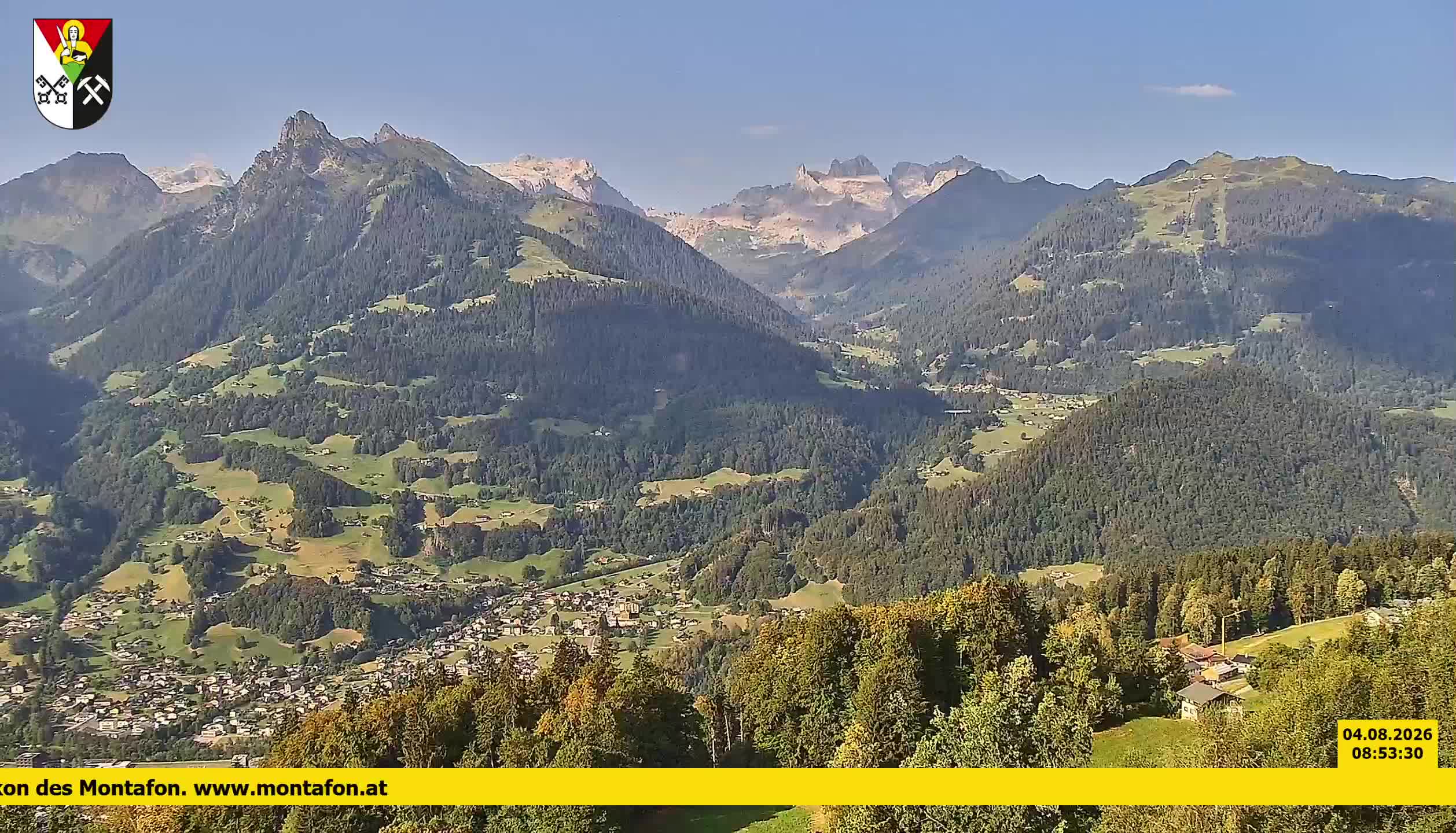 Bartholomäberg | Blick auf Schruns