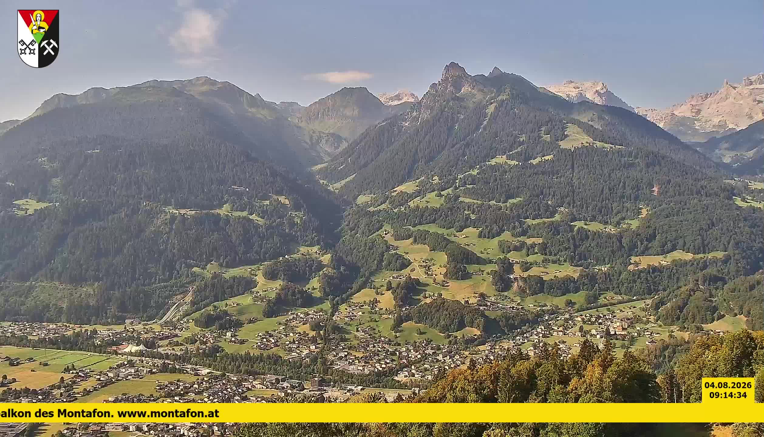 Bartholomäberg | Blick auf Schruns
