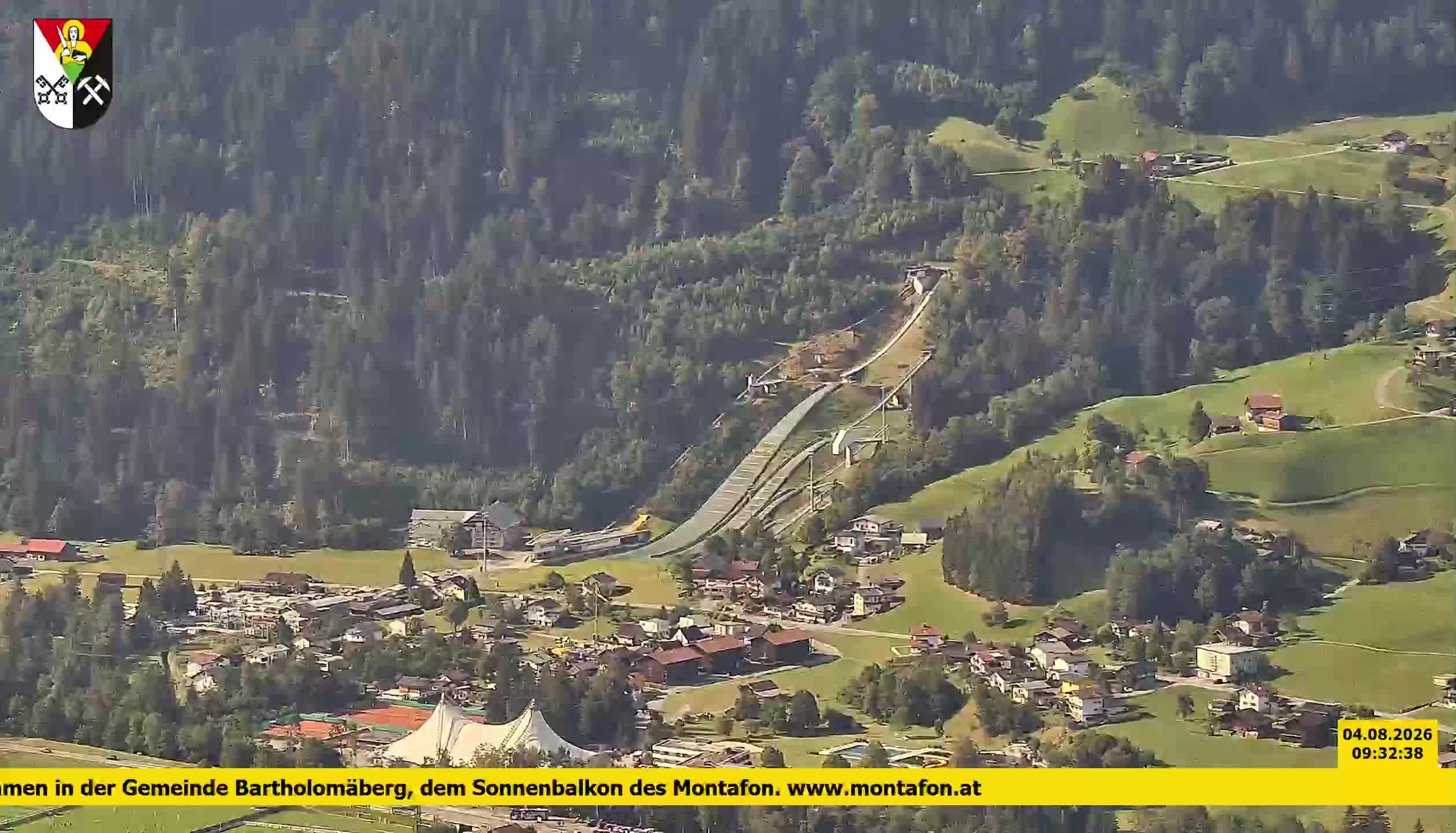 Bartholomäberg | Blick auf Schruns