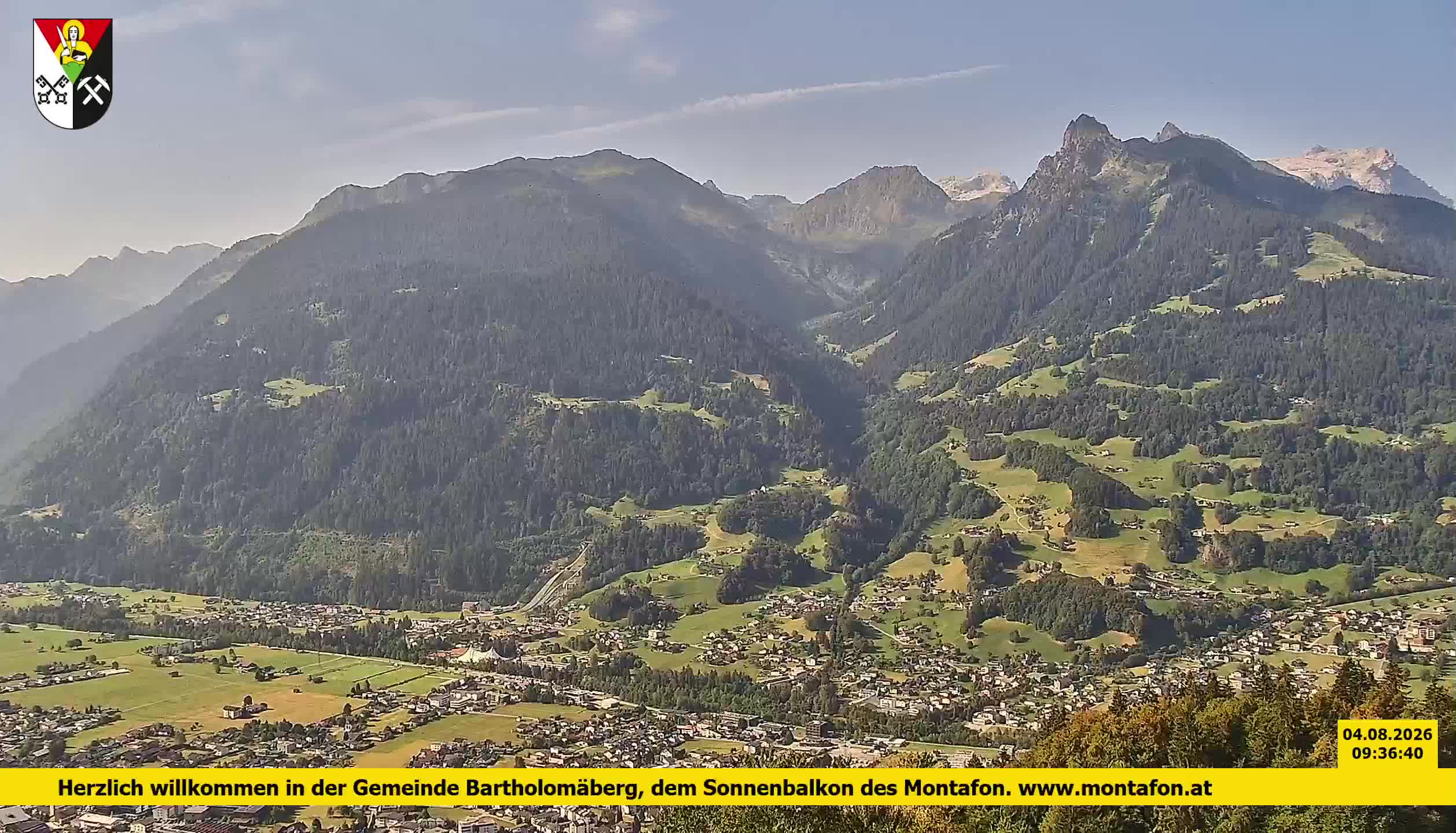 Bartholomäberg | Blick auf Schruns
