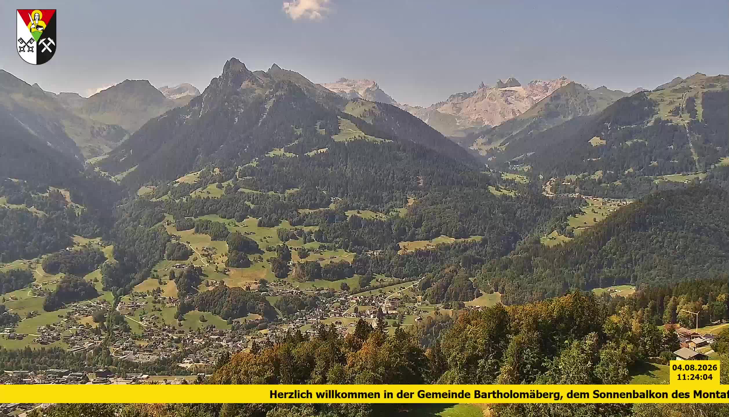 Bartholomäberg | Blick auf Schruns